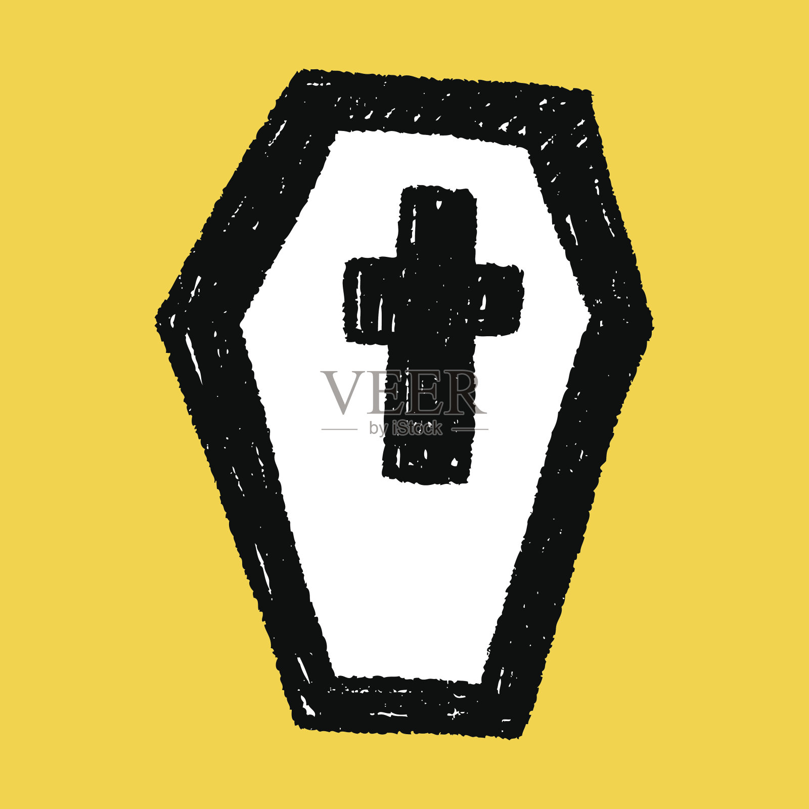 严重的涂鸦画设计元素图片