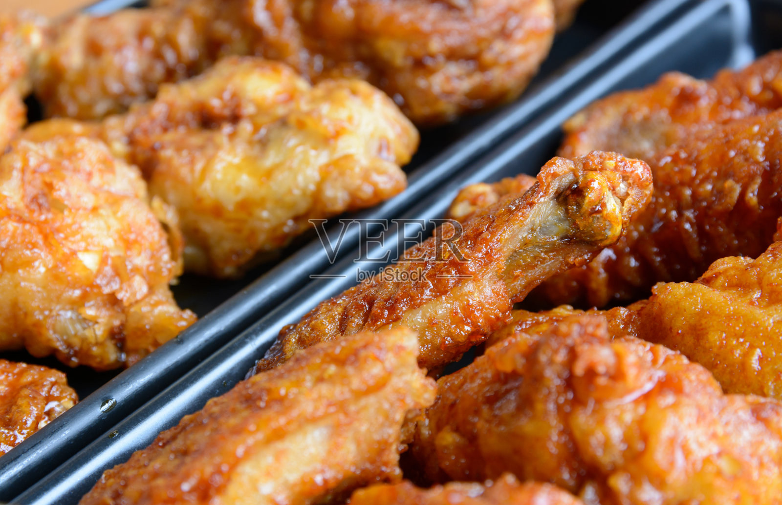 炸鸡翅照片摄影图片