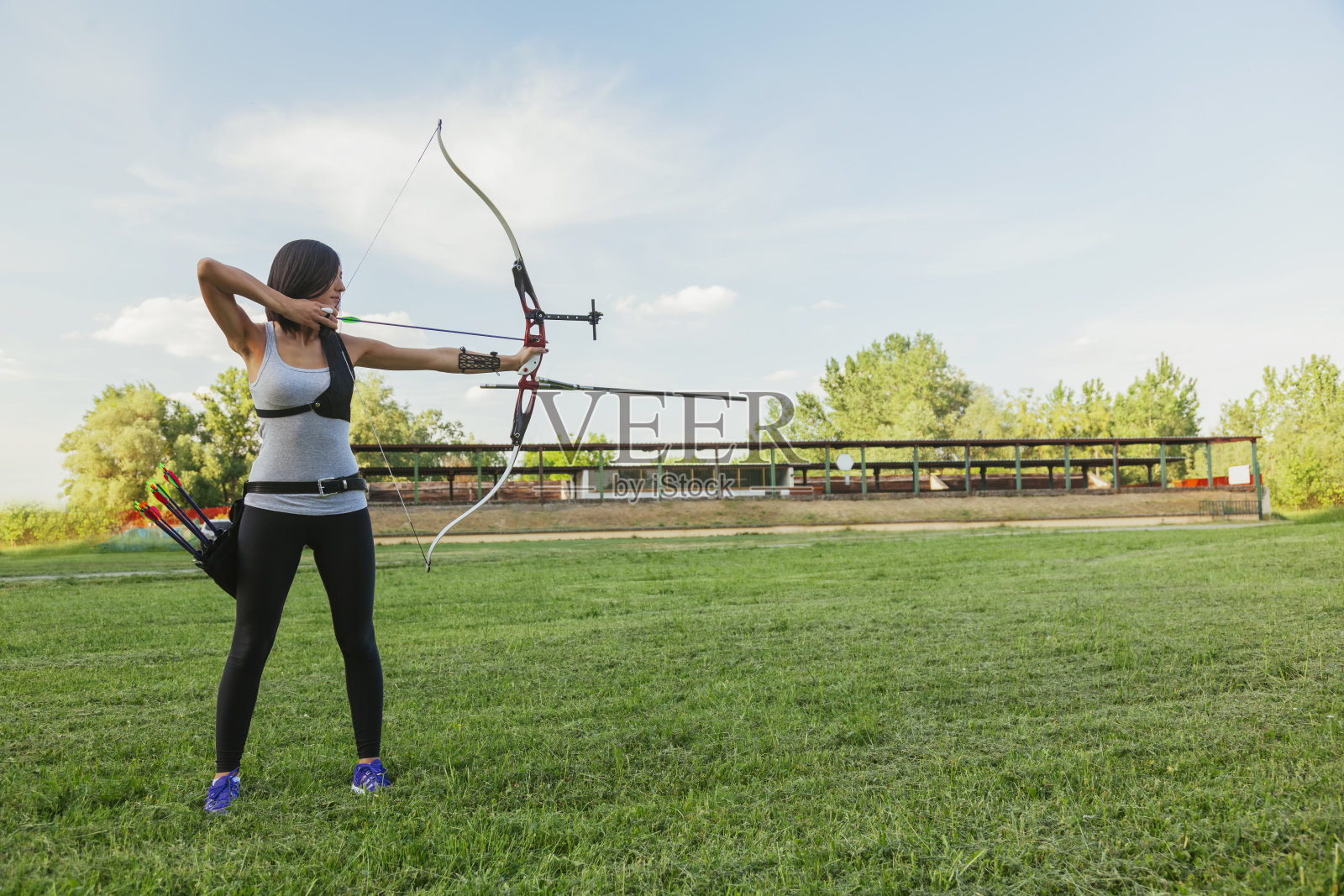 射箭照片摄影图片