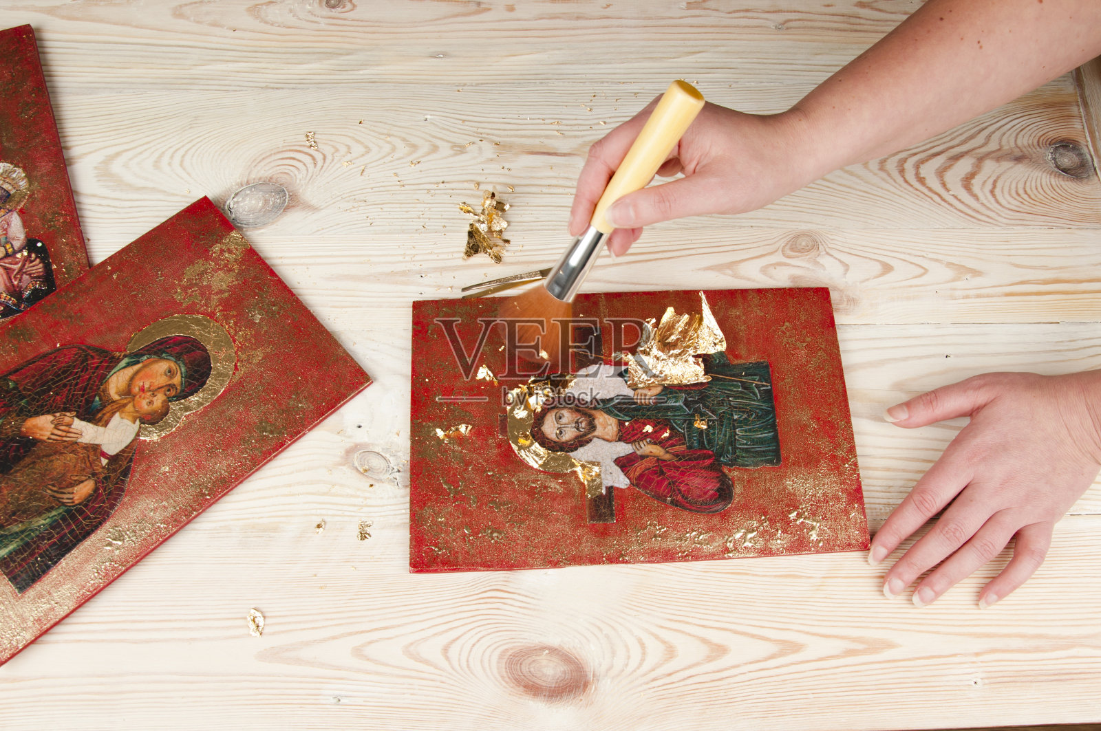 镀金照片摄影图片