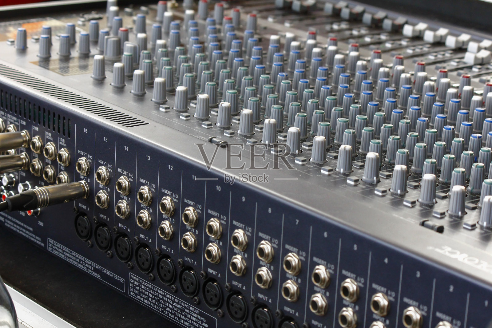 声音混音与浅景深的声音主题照片摄影图片