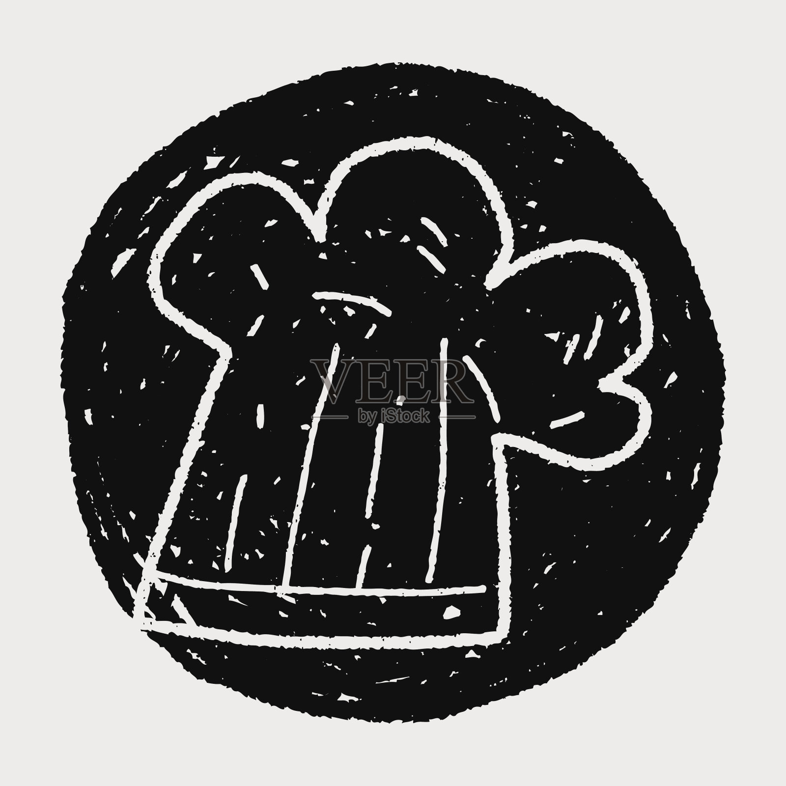 是Doodle的老板插画图片素材