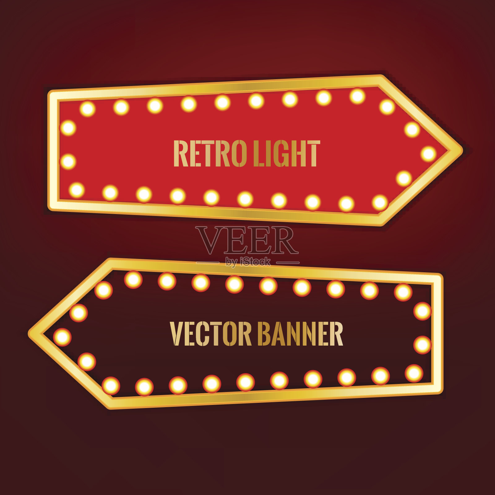 复古的横幅图像插画图片素材