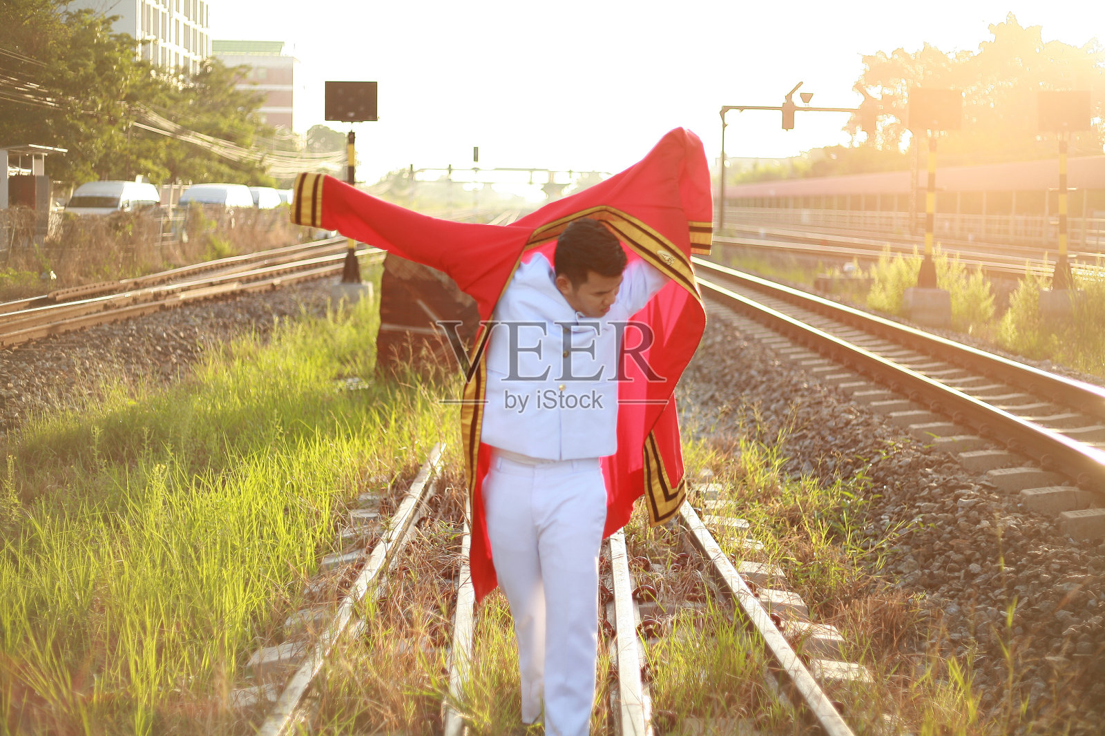 普通的泰国人照片摄影图片