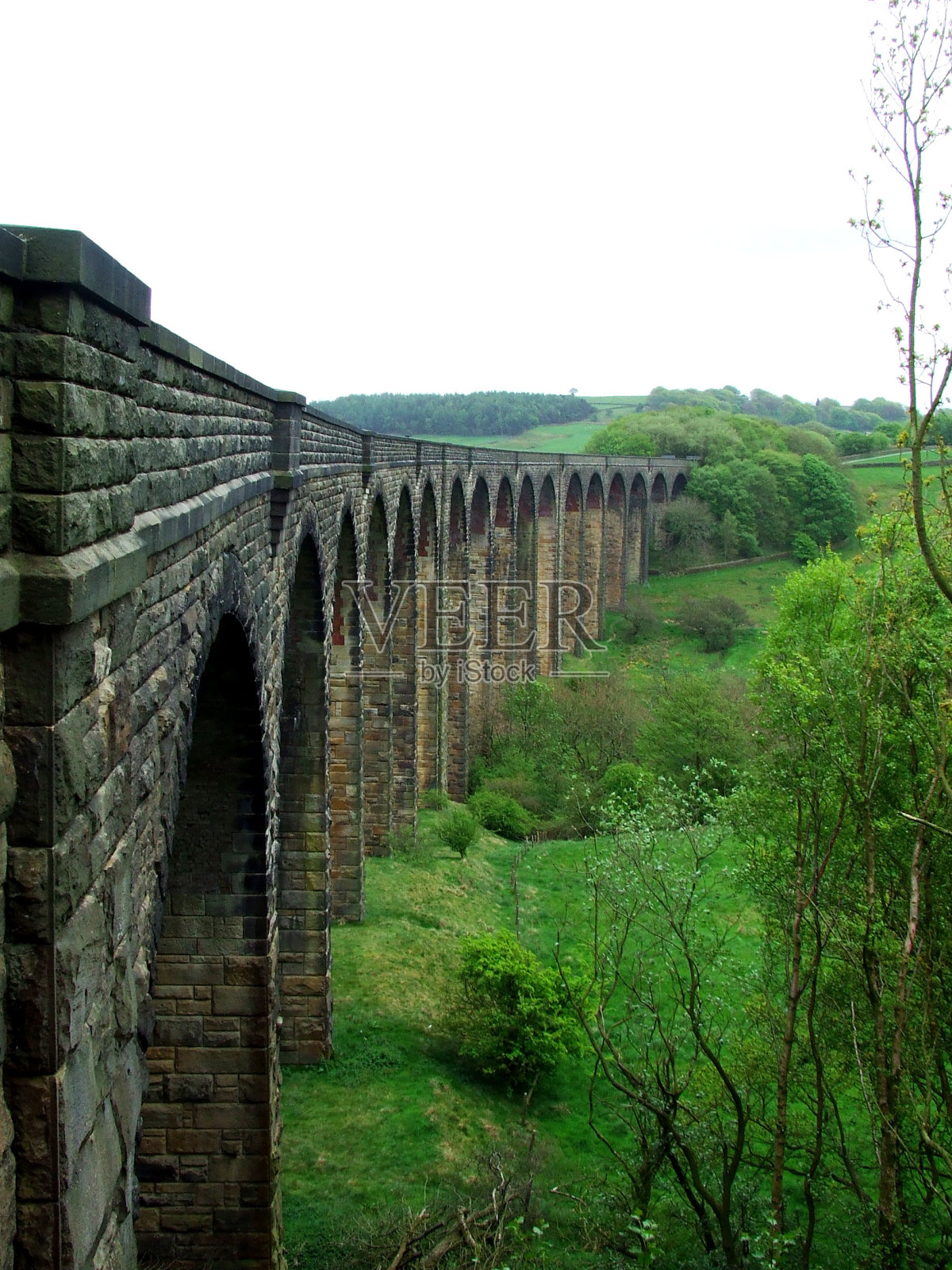 英国西约克郡海文登高架桥照片摄影图片