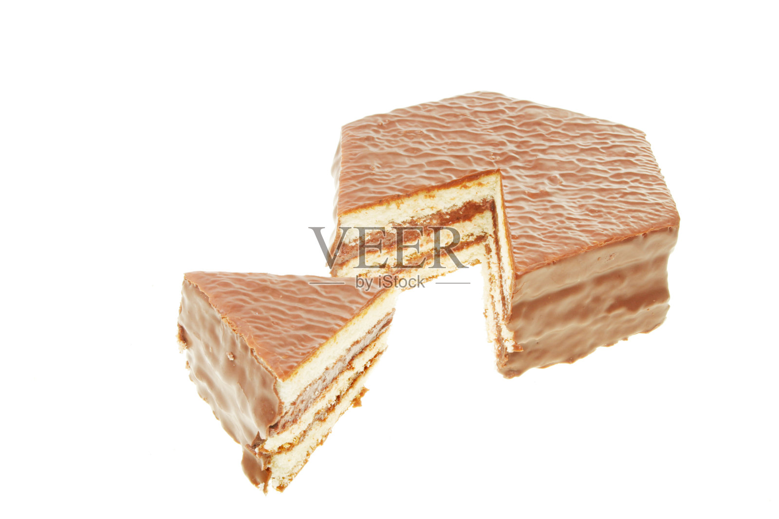 巧克力海绵蛋糕照片摄影图片