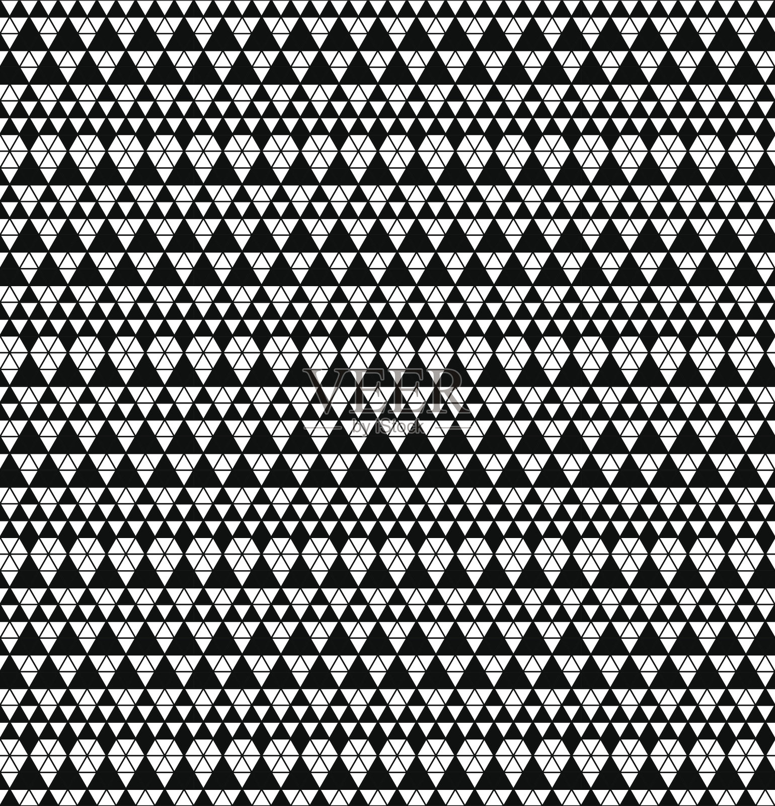 部落单色花边。插画图片素材