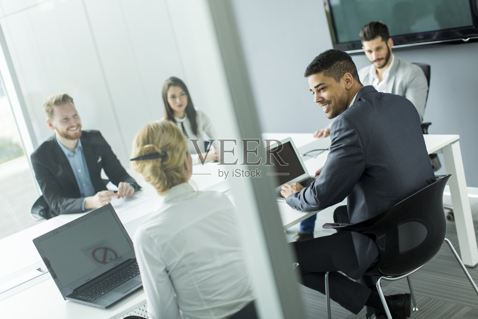 业务人员照片摄影图片