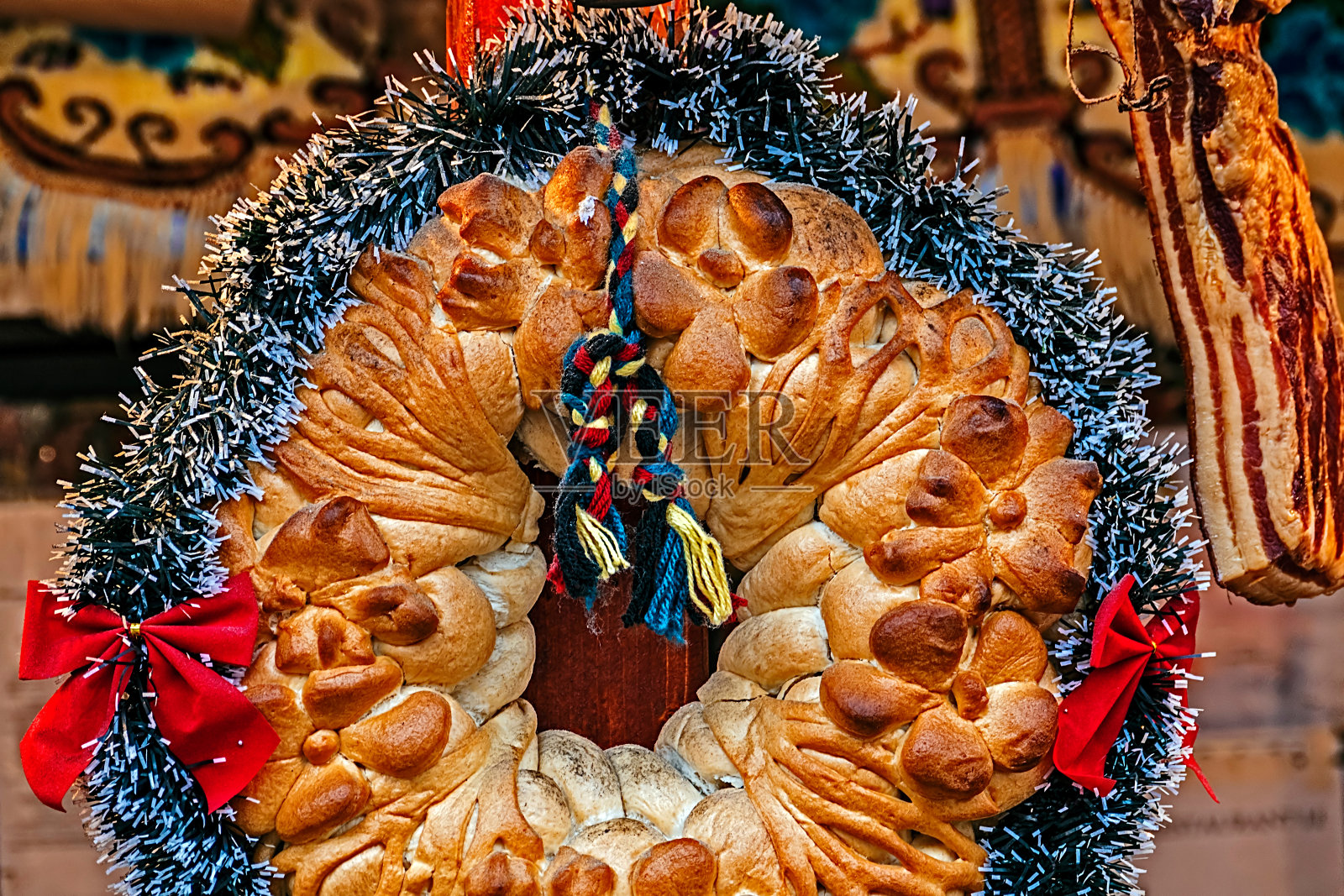 来自罗马尼亚马拉穆雷斯的传统面包照片摄影图片