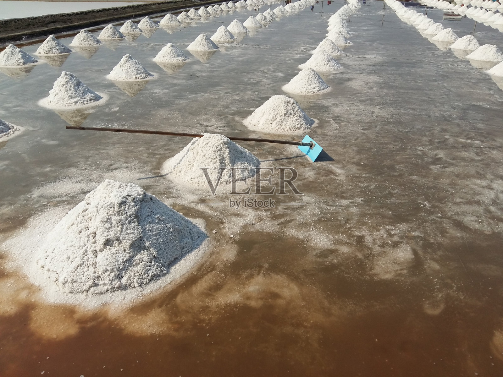 亚洲盐田照片摄影图片