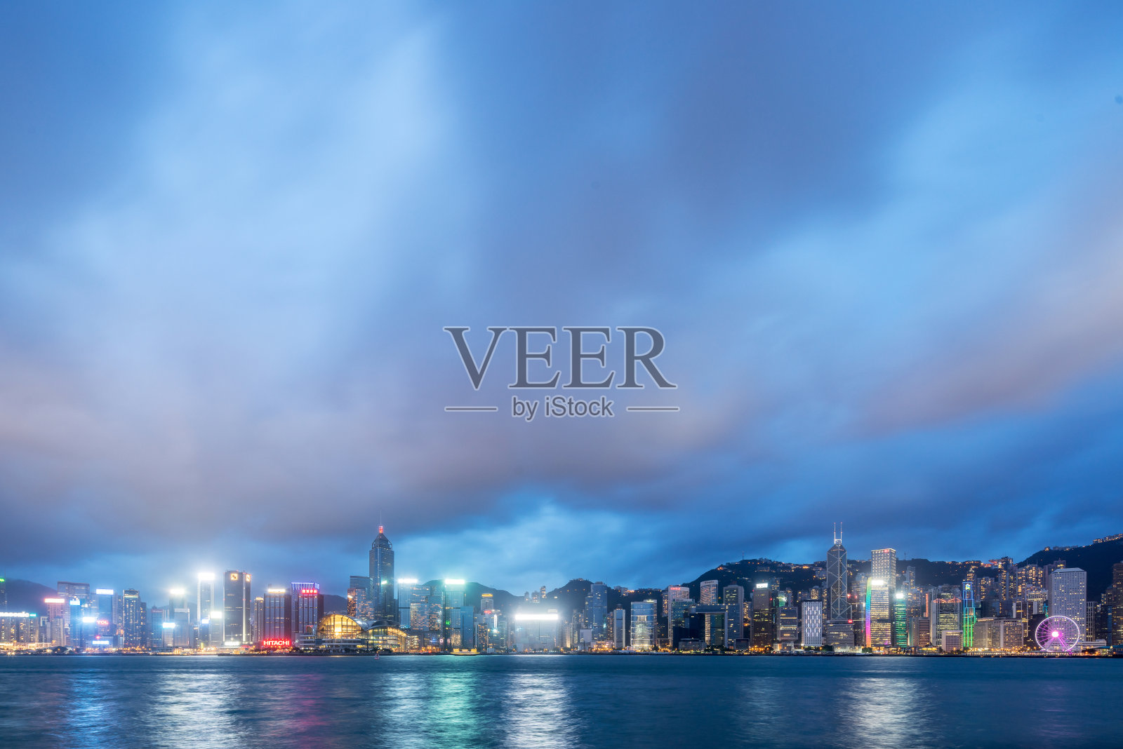 香港之夜照片摄影图片