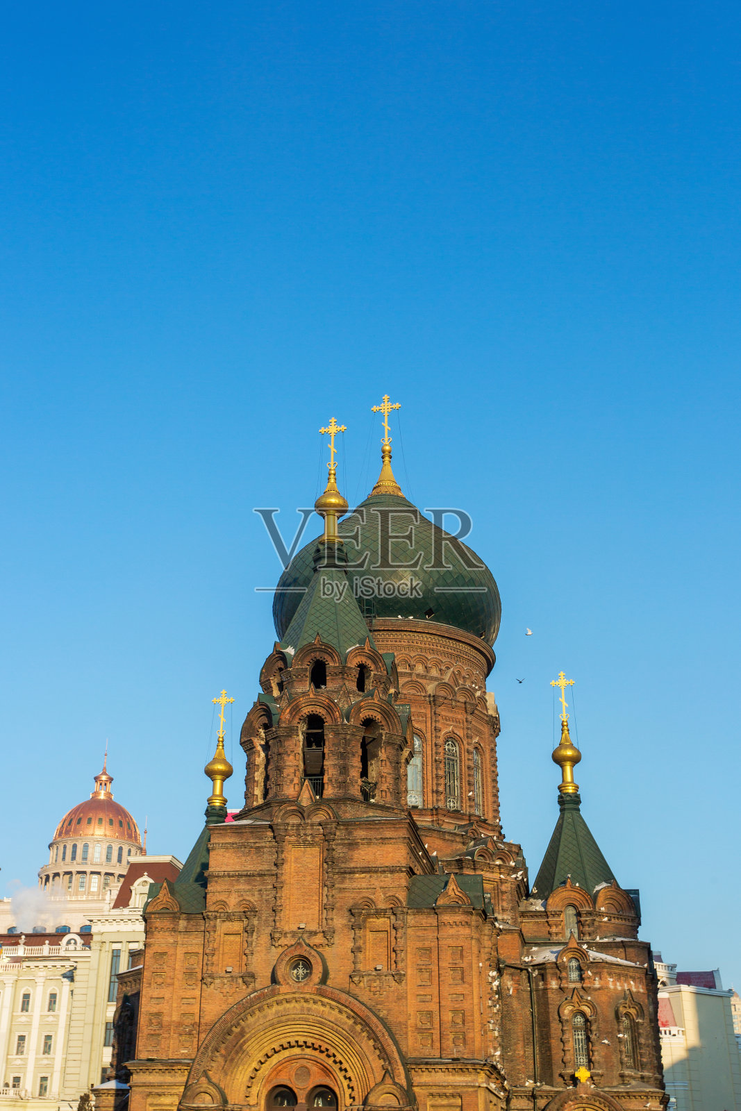 哈尔滨圣索菲亚教堂照片摄影图片