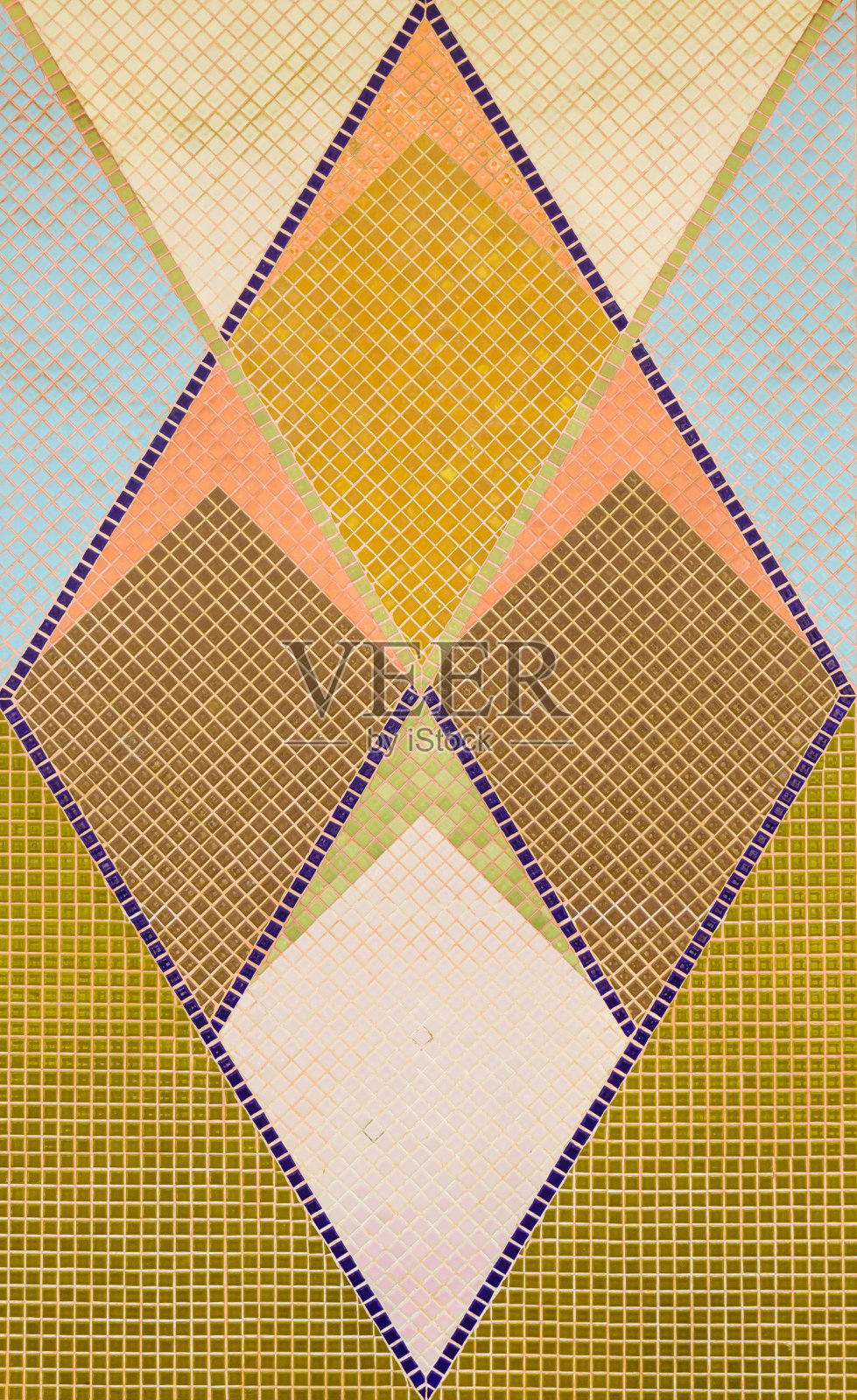 色彩丰富的墙面纹理背景照片摄影图片