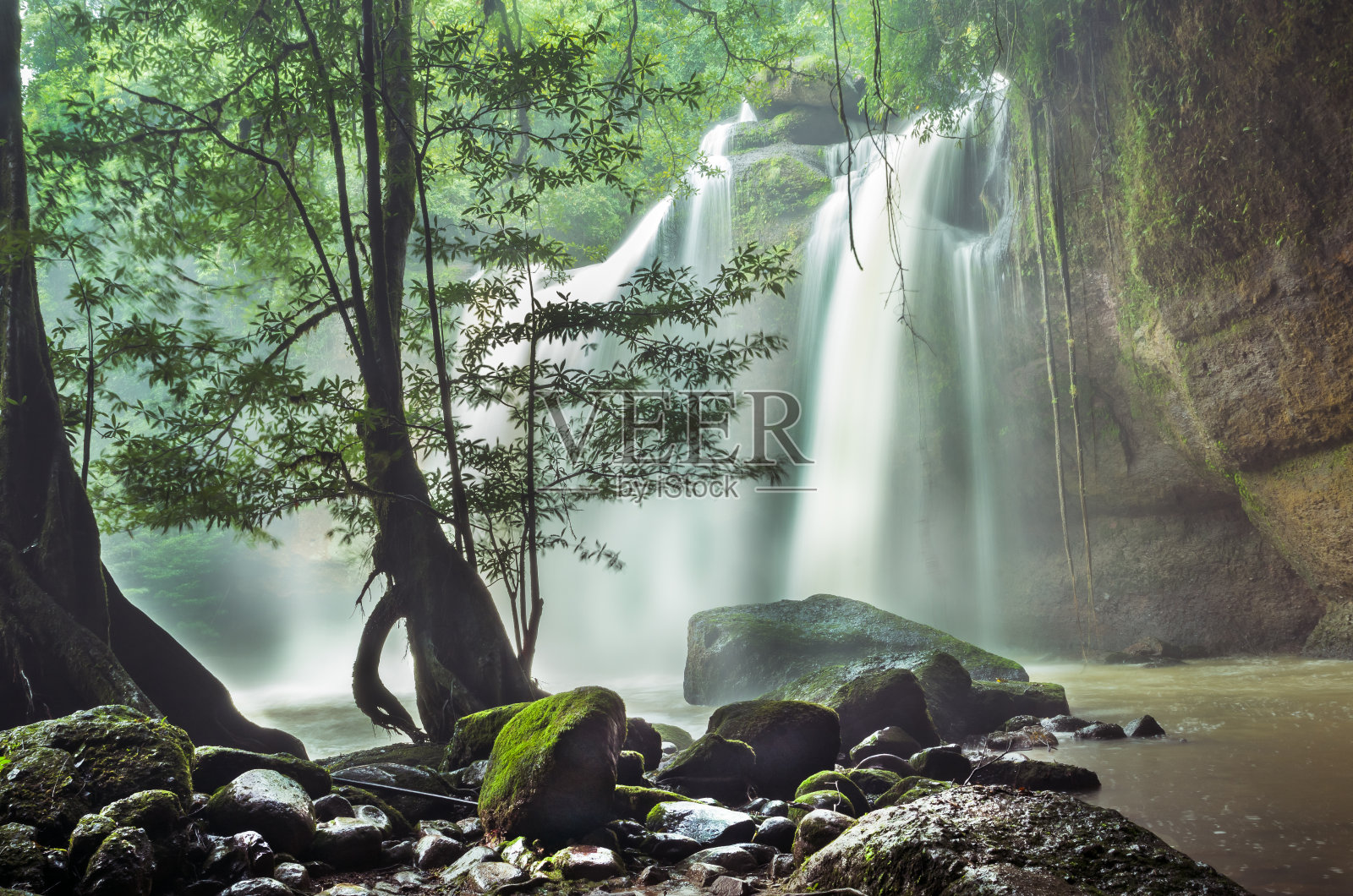 瀑布照片摄影图片