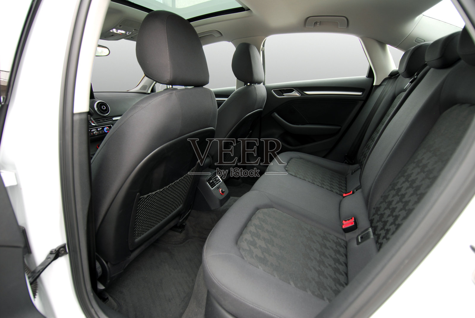 后汽车座椅照片摄影图片