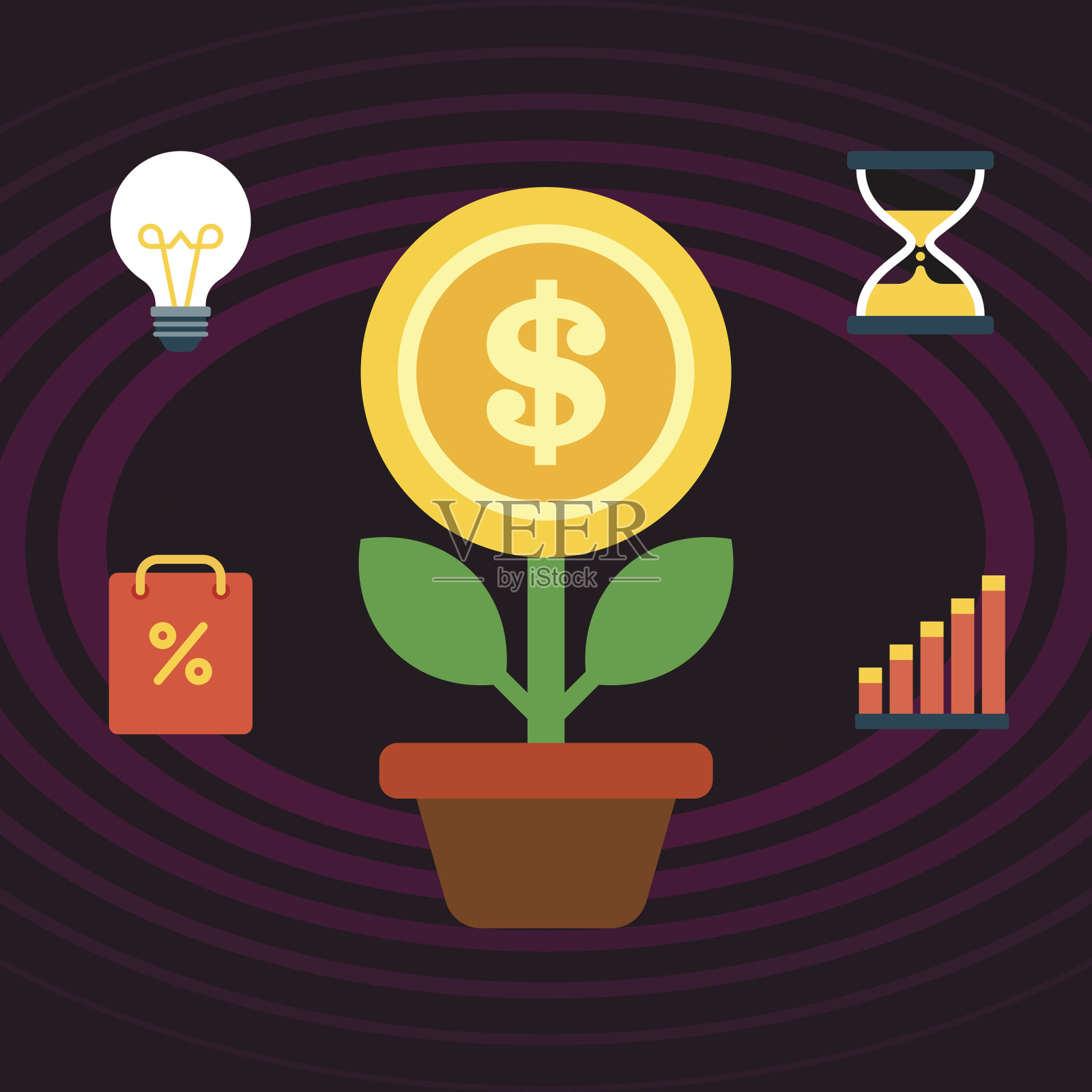 发展新业务插画图片素材