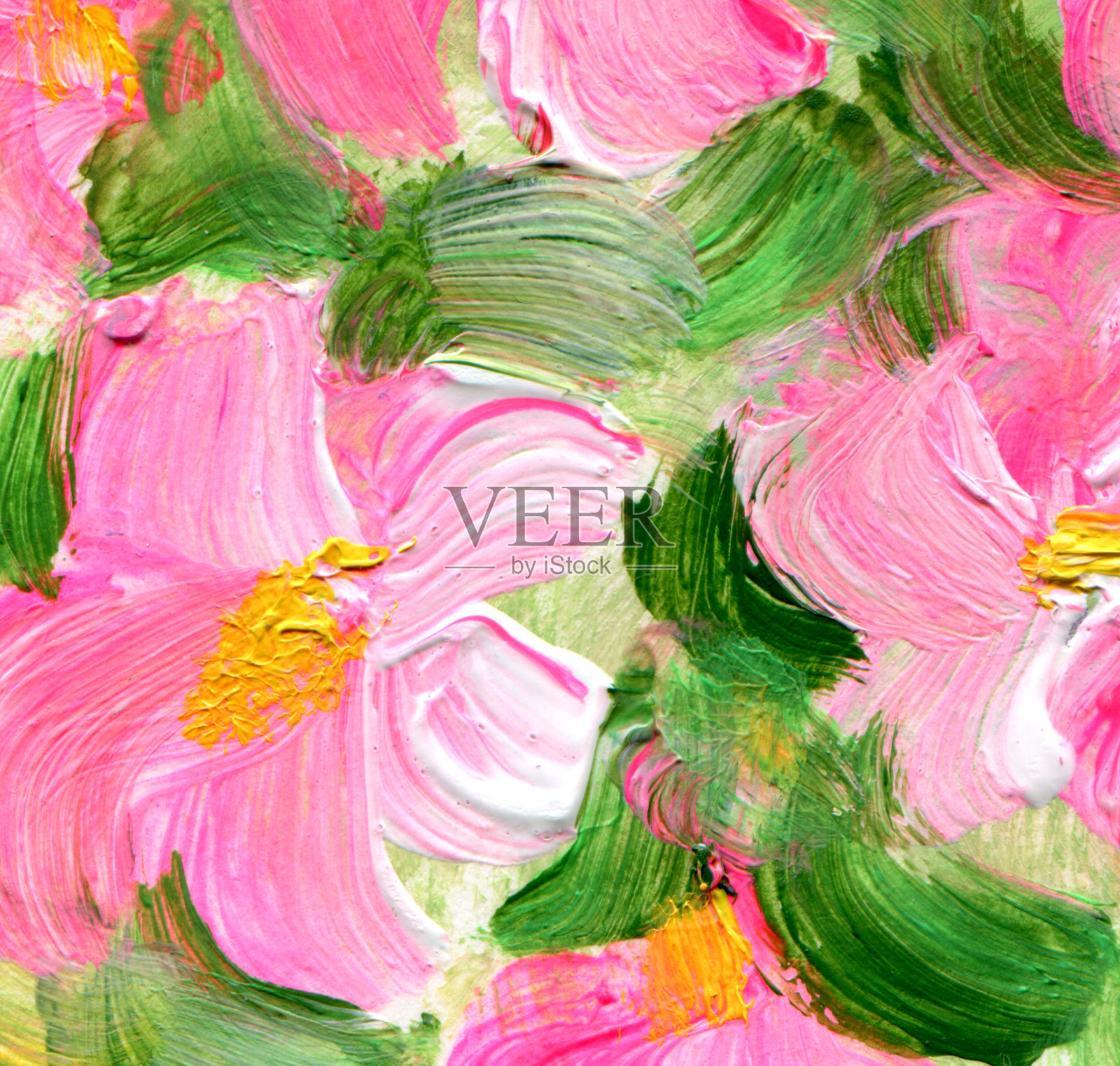 抽象纹理丙烯酸和水彩背景。插画图片素材