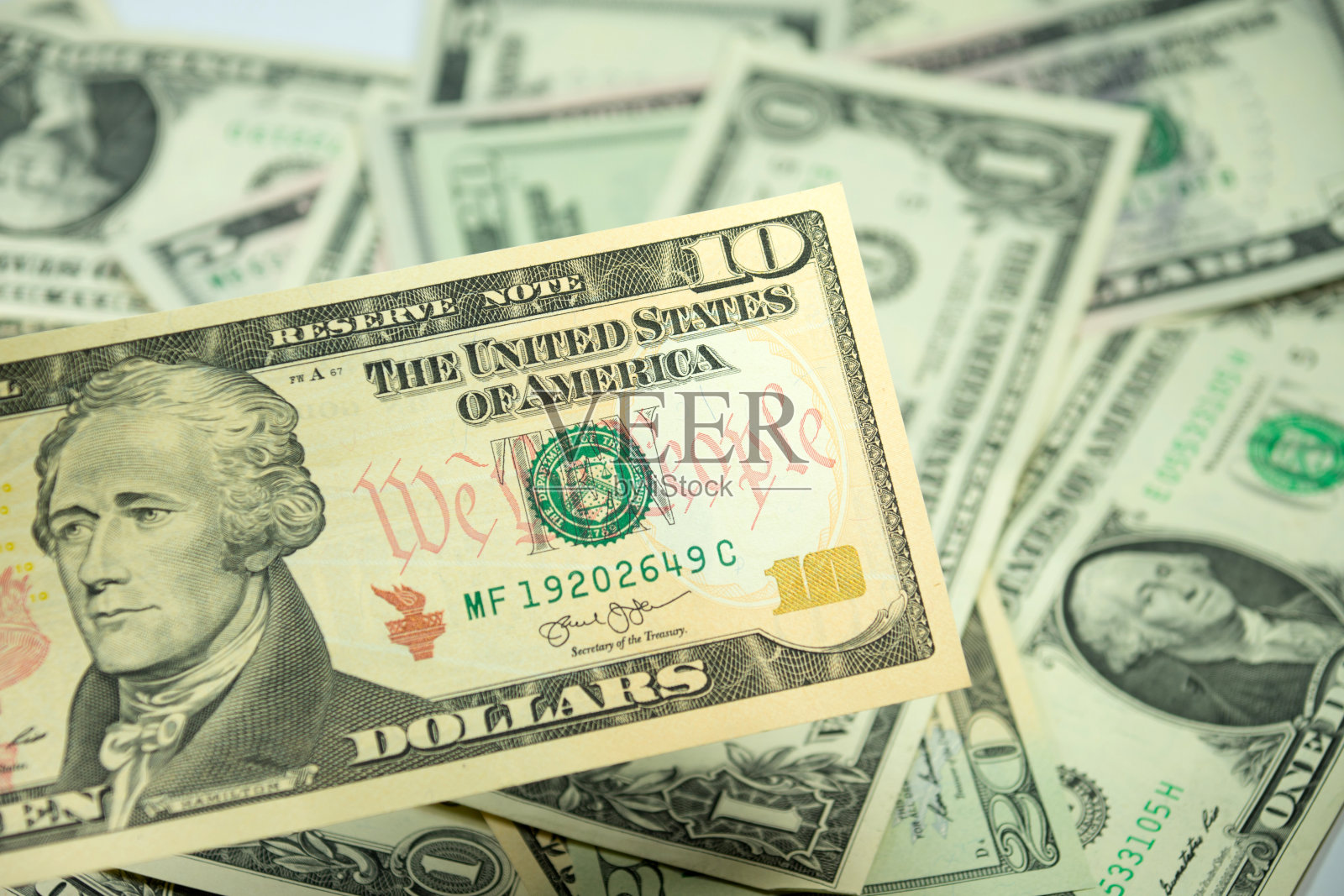 许多Dollarscheine照片摄影图片