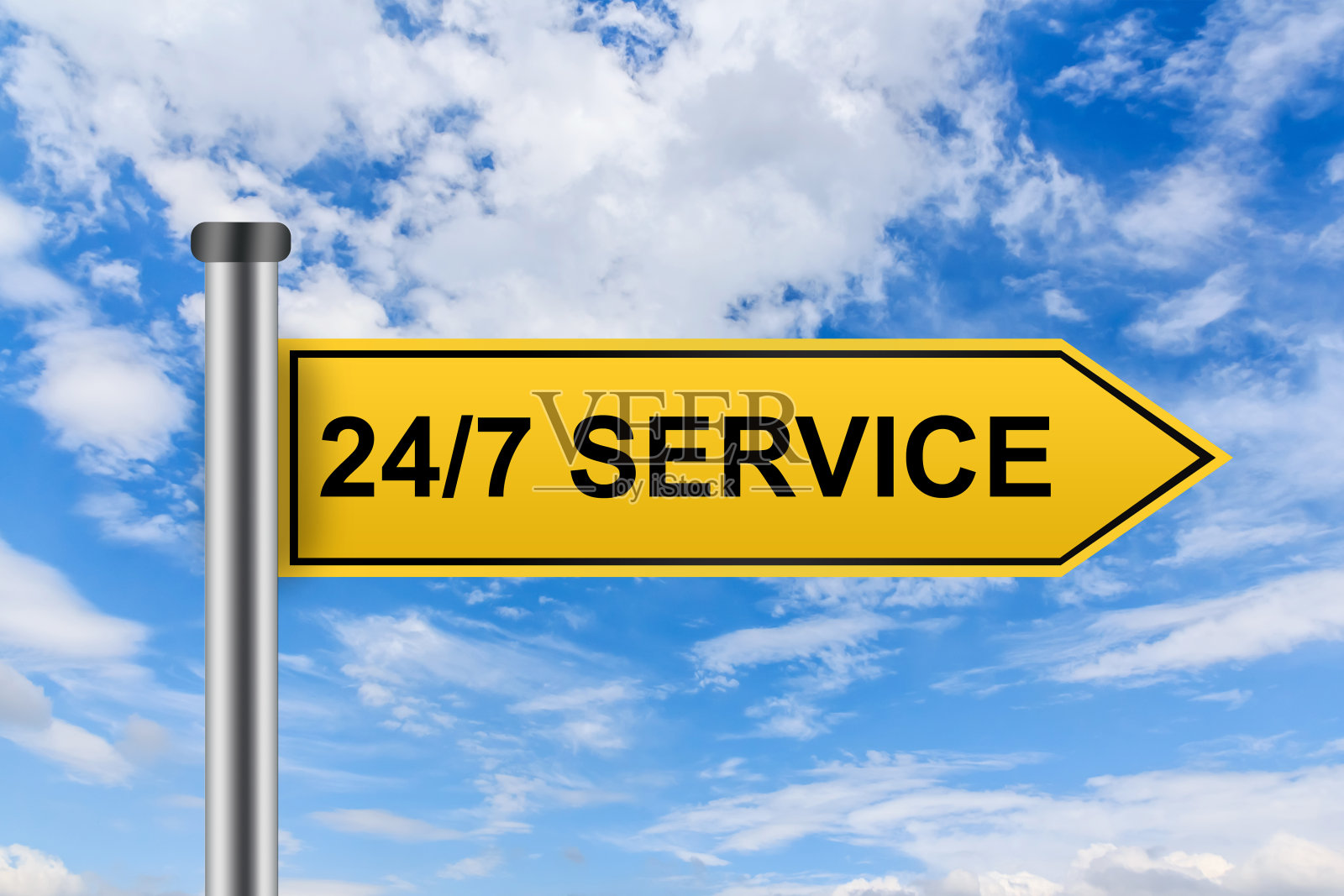 全天24小时，每周7天服务照片摄影图片