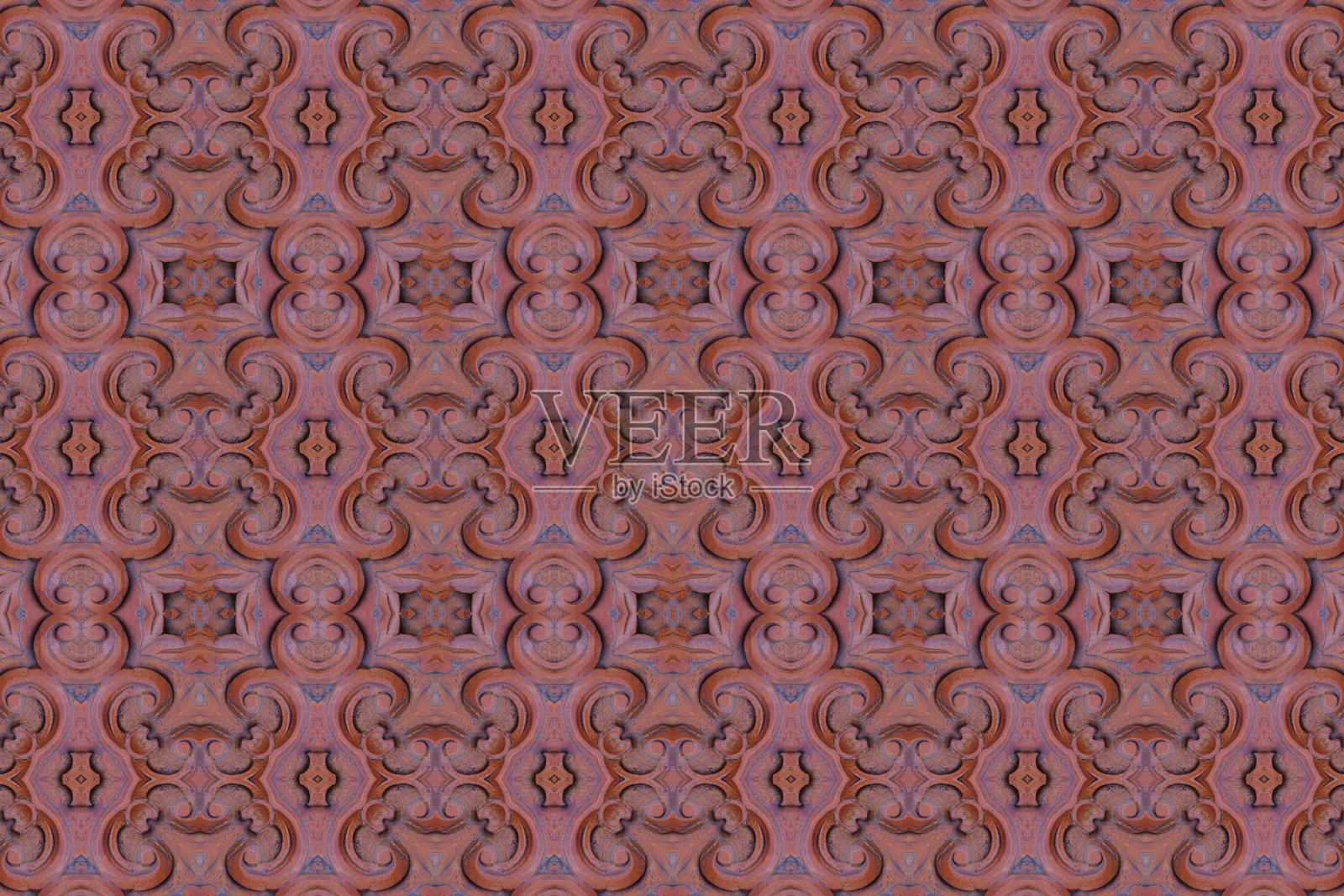 雕花木墙关照片摄影图片