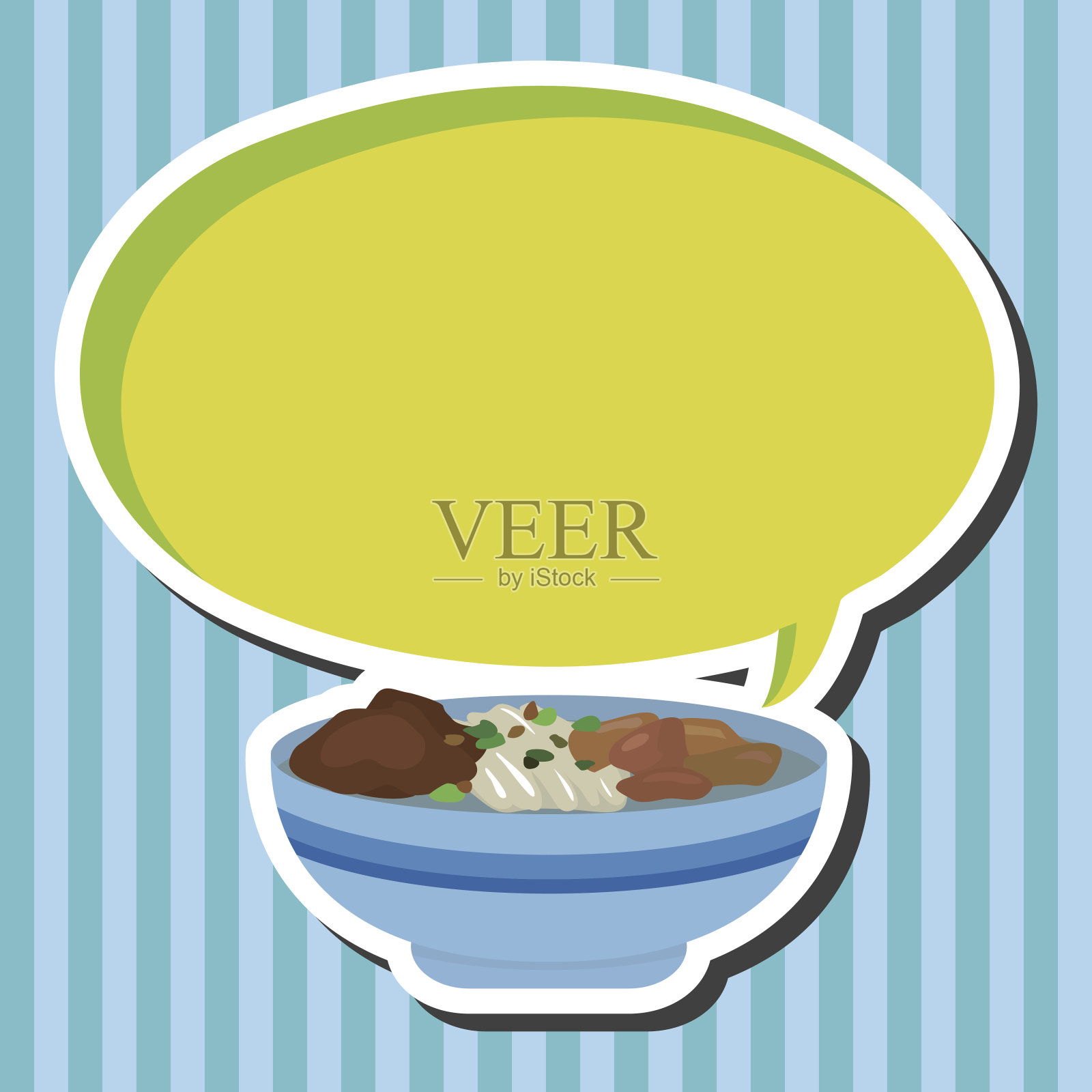 中餐主题元素插画图片素材