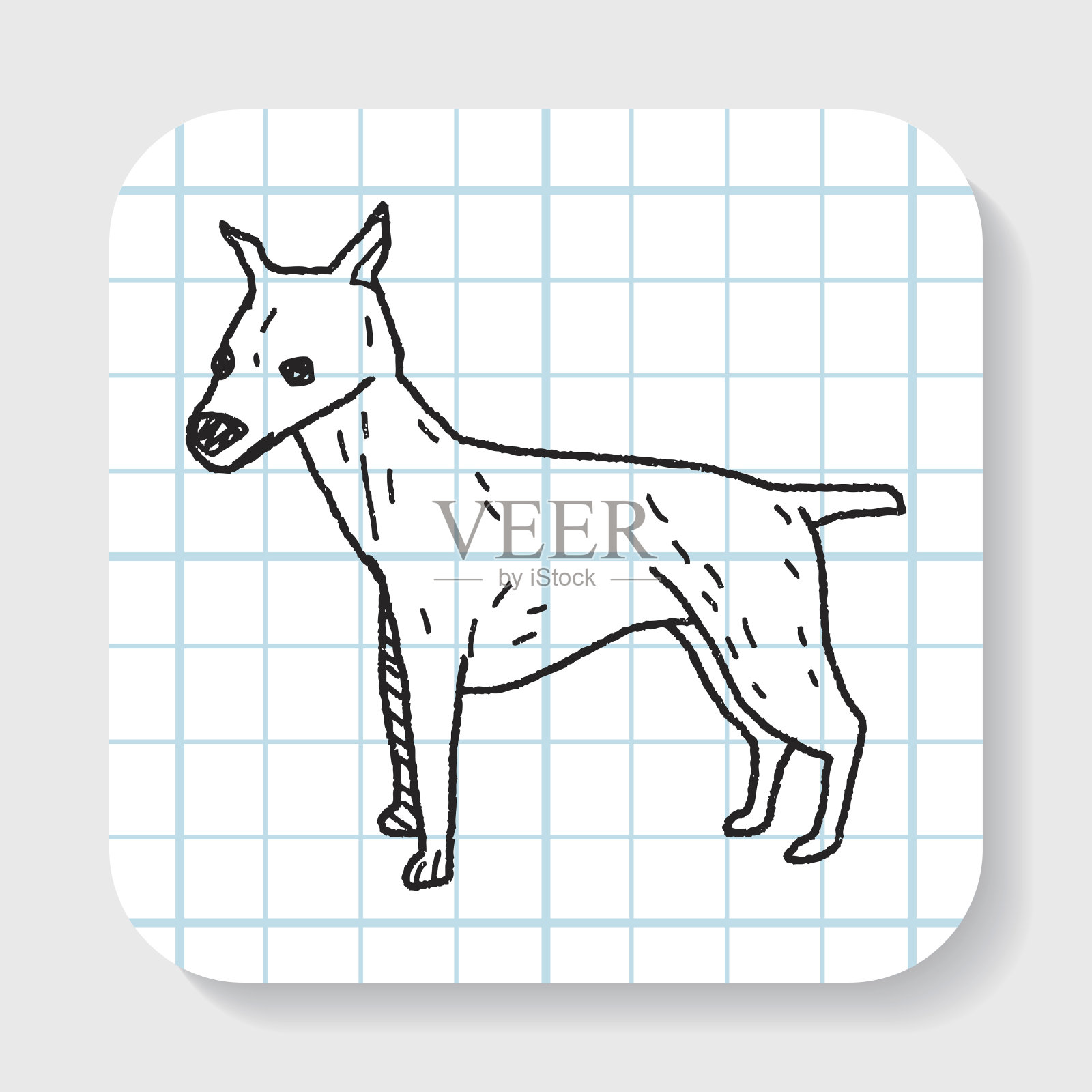 狗嘟嘟设计元素图片