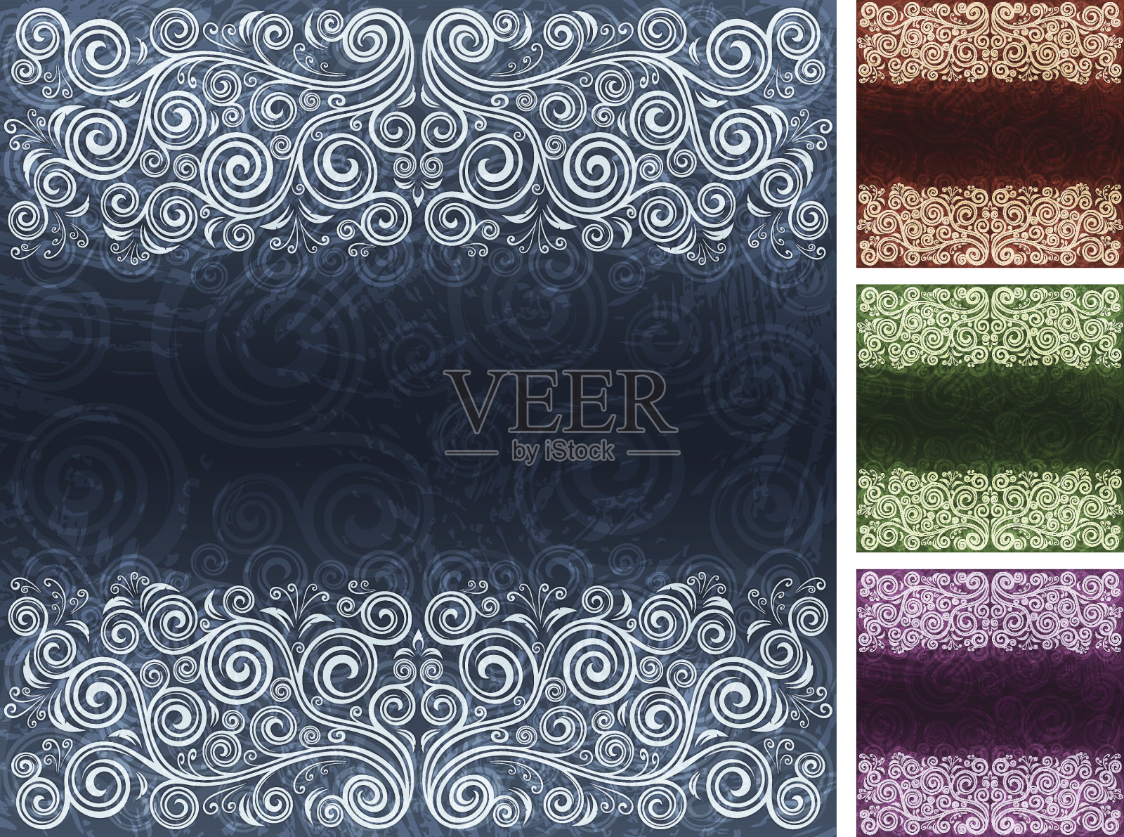 花卉向量背景插画图片素材