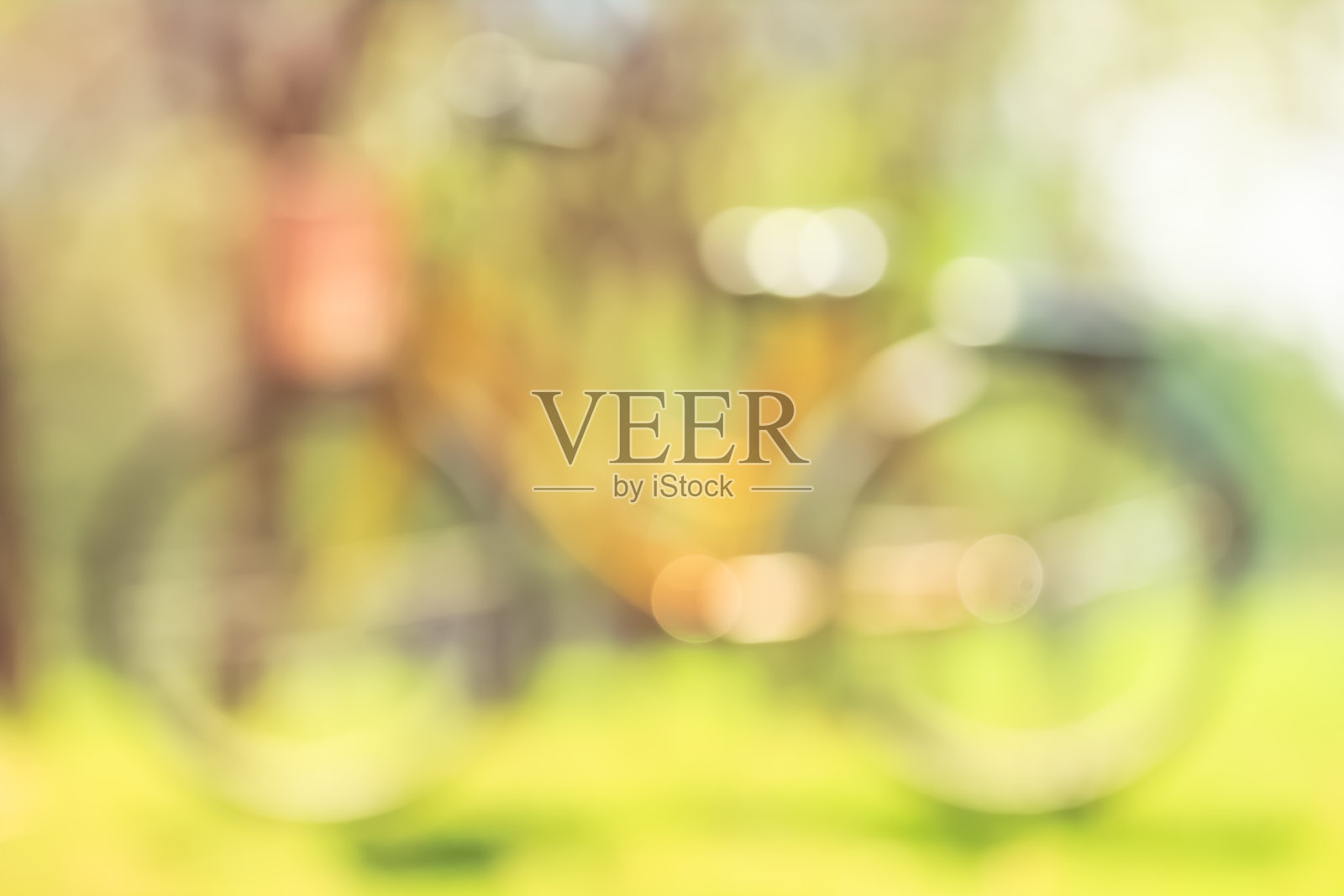 自行车模糊照片摄影图片