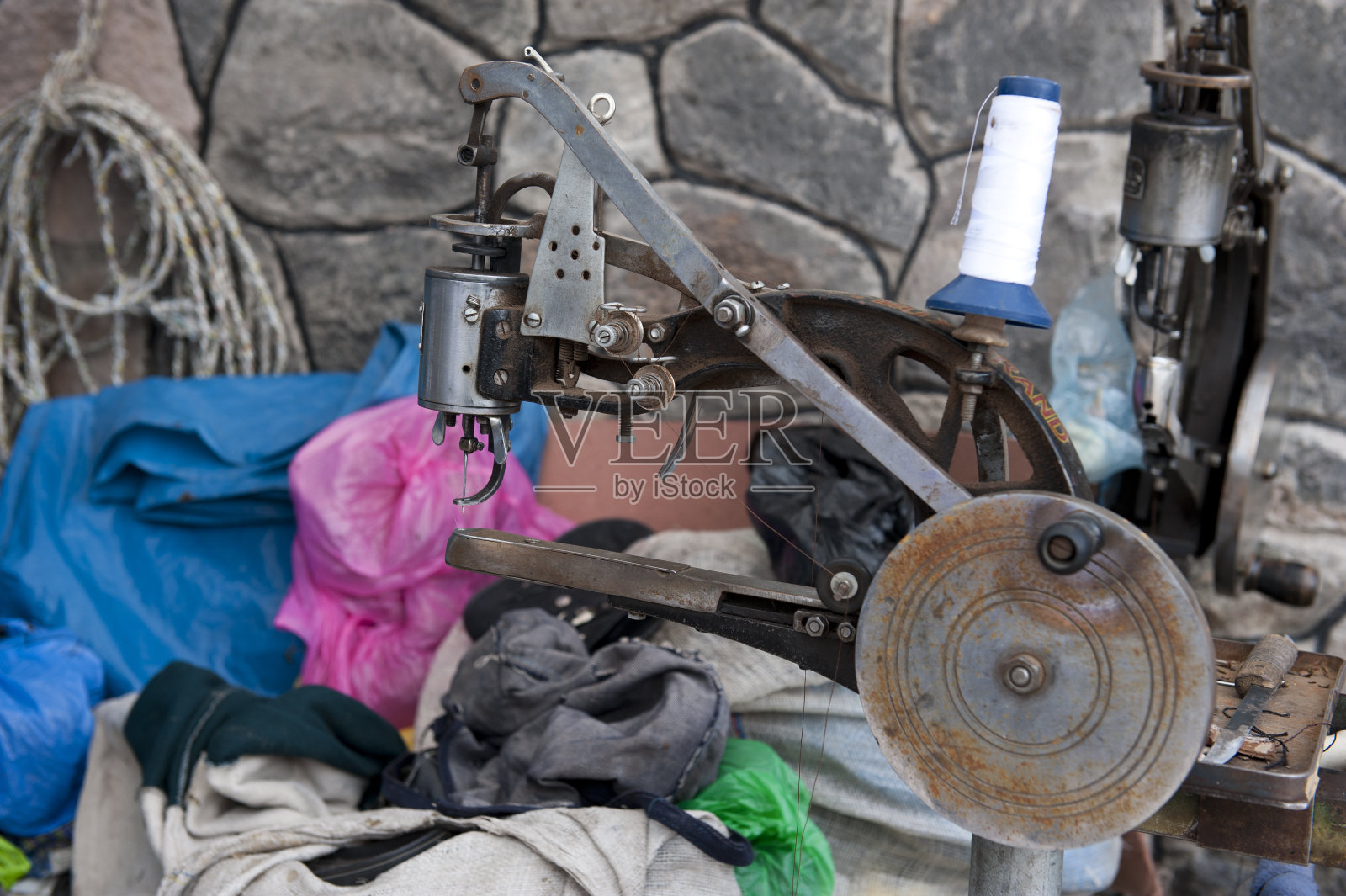 缝纫机照片摄影图片