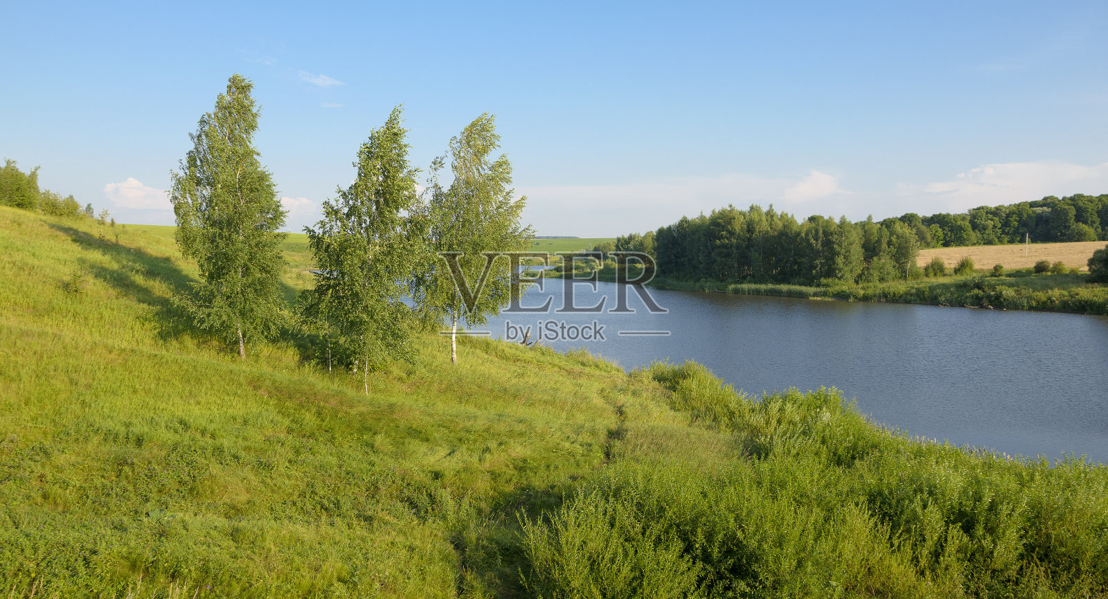 夏天的风景照片摄影图片