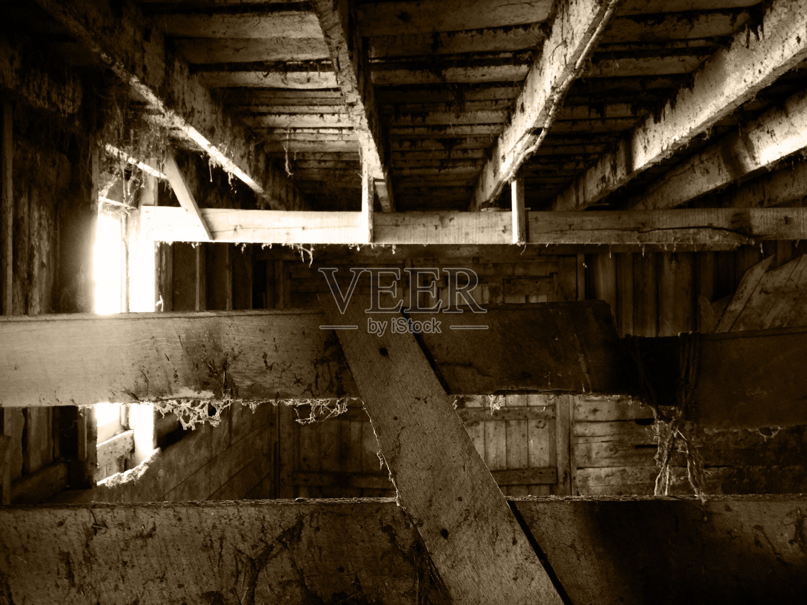 谷仓里面照片摄影图片