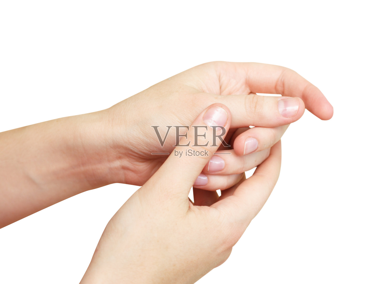 女性的手。手按摩照片摄影图片