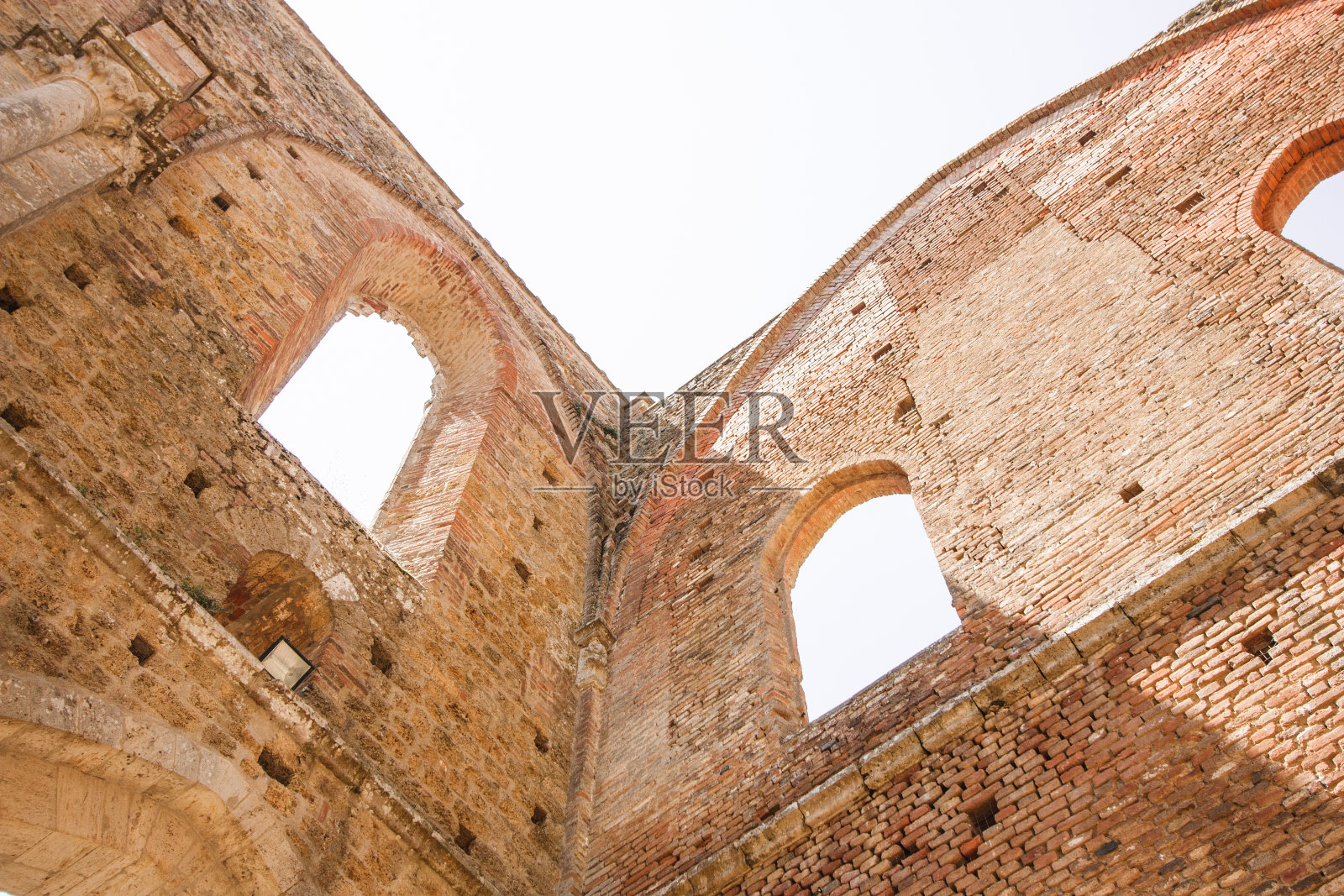 圣加尔加诺修道院照片摄影图片