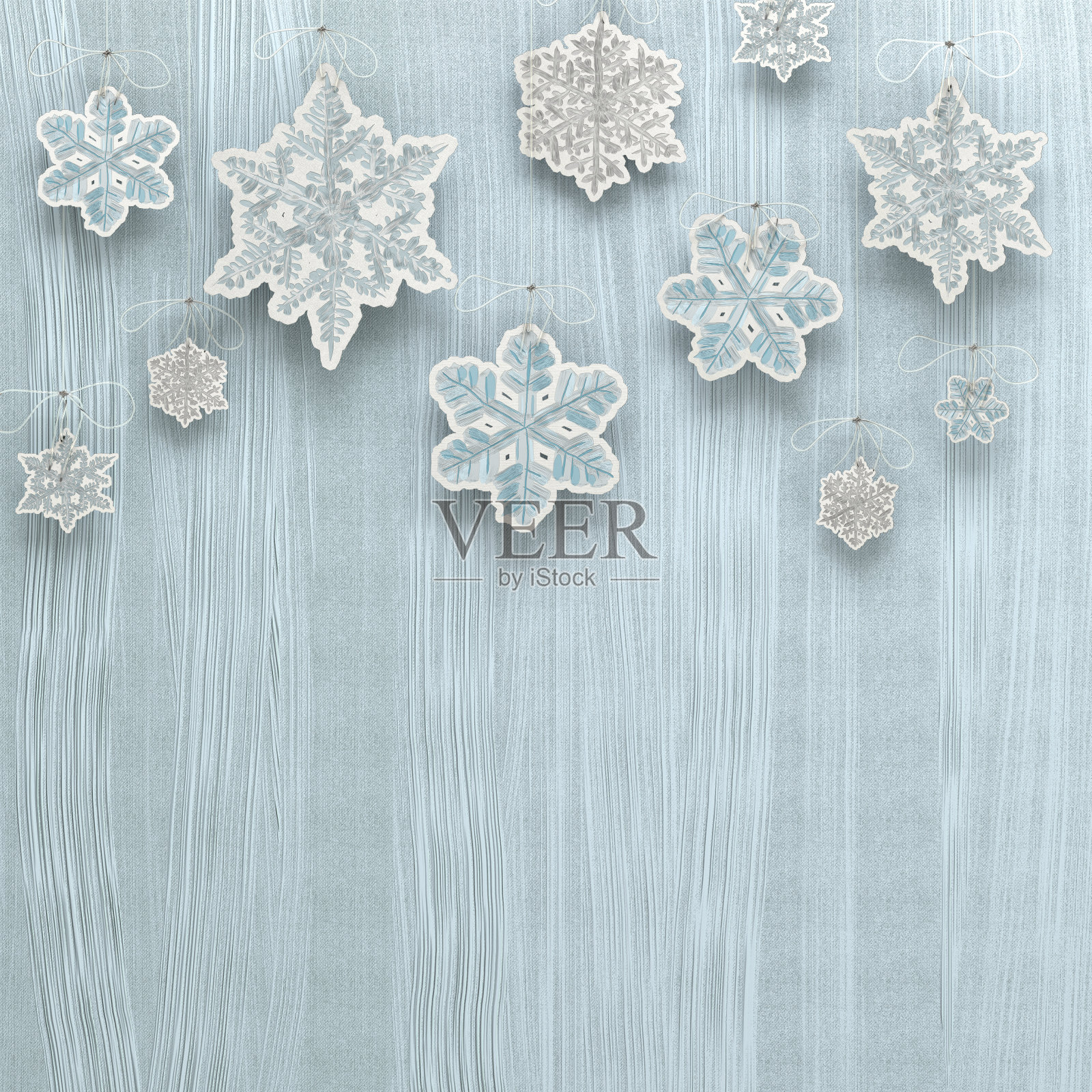 圣诞节的背景插画图片素材