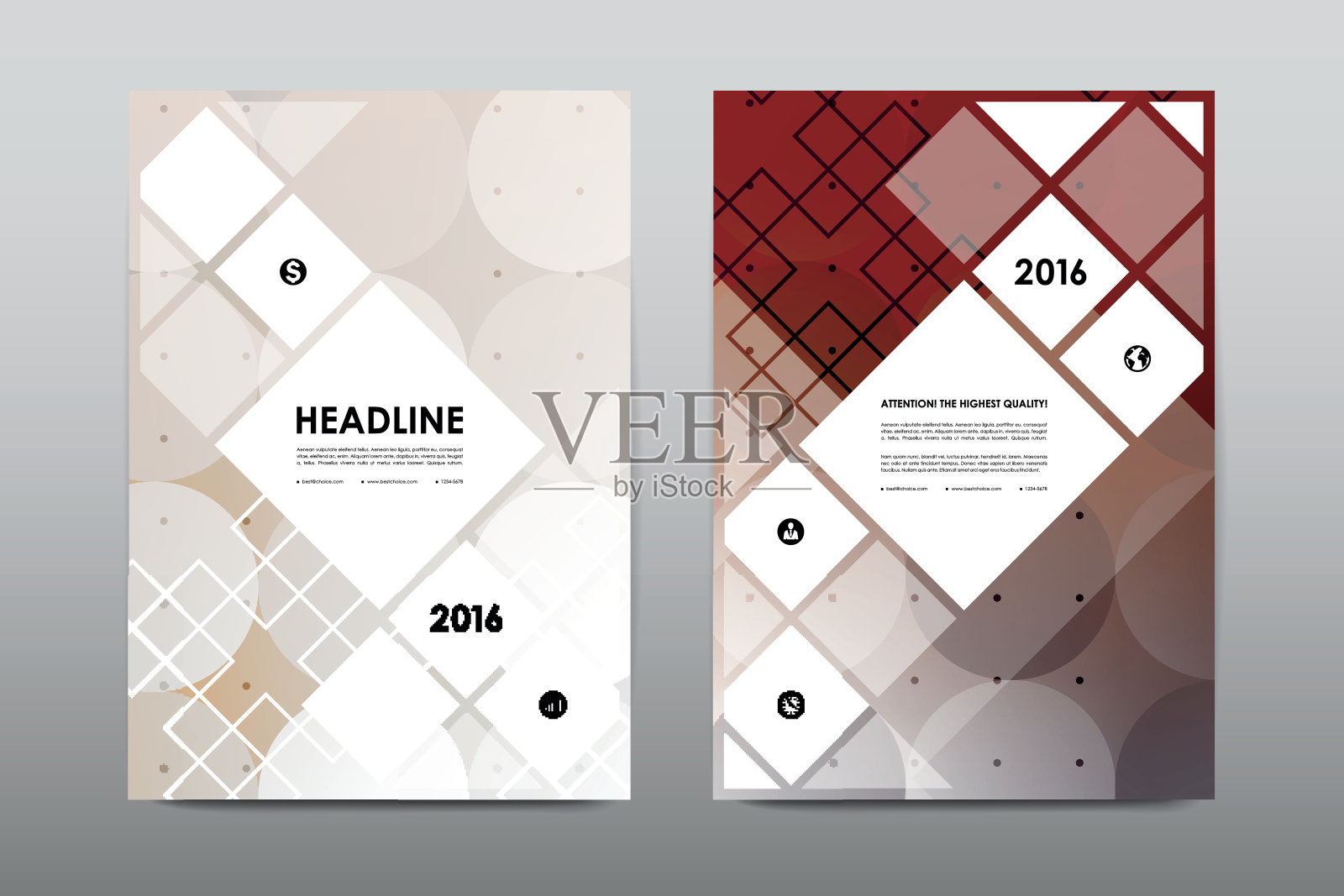 宣传册布局模板传单设计矢量，杂志小册子封面摘要插画图片素材