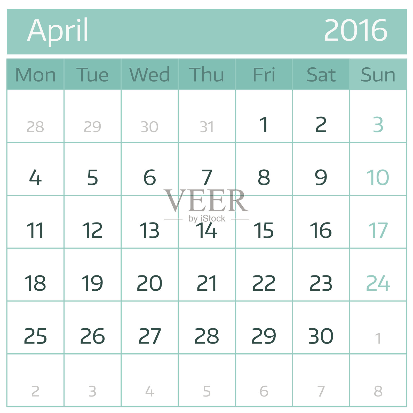 2016年4月设计模板素材