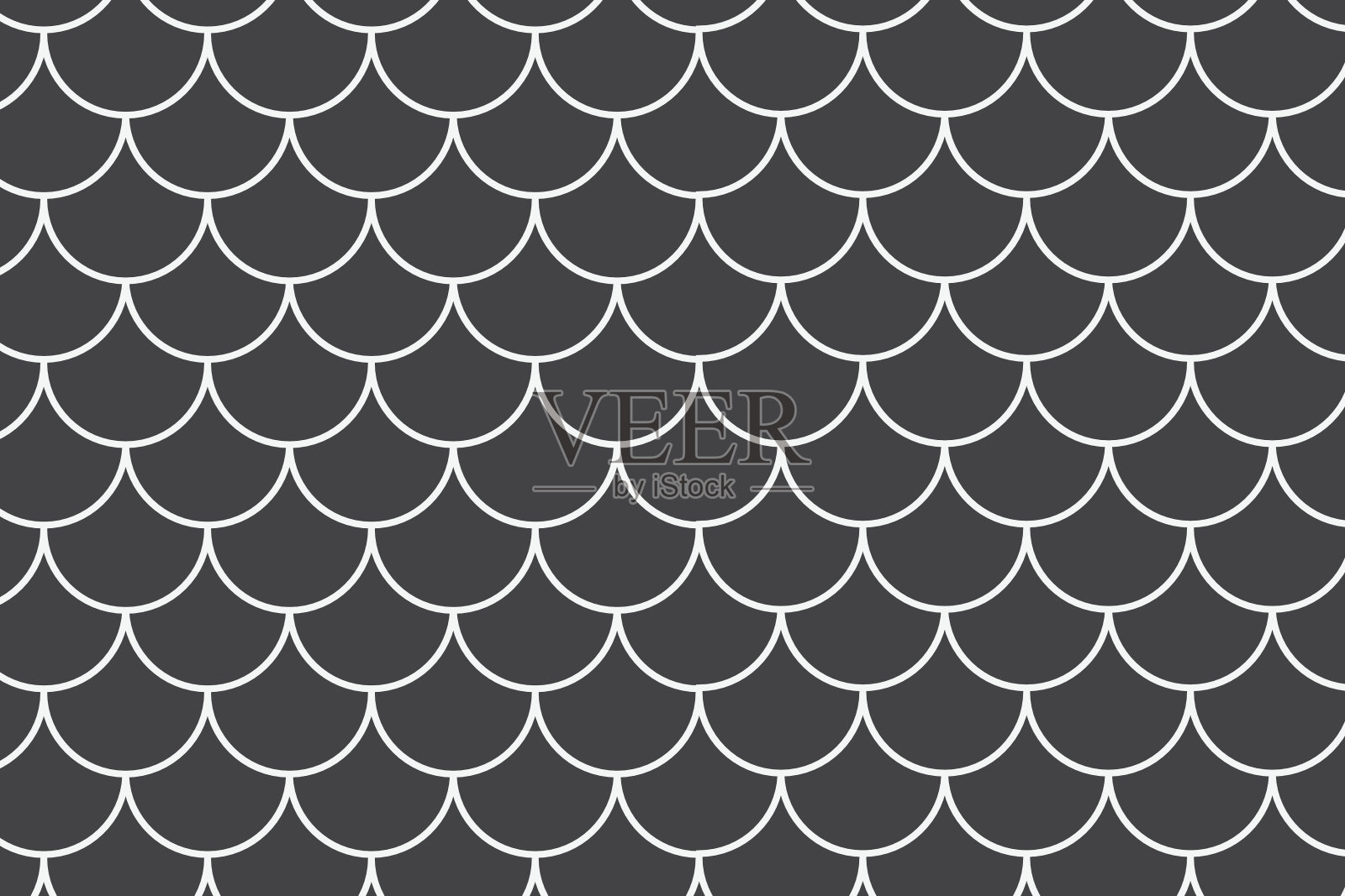 鱼图案矢量插图eps10插画图片素材