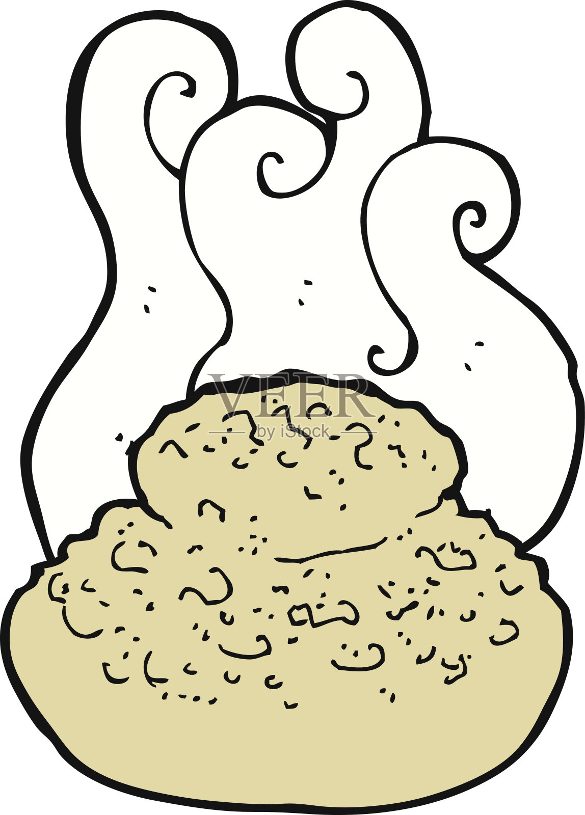 热面包设计元素图片