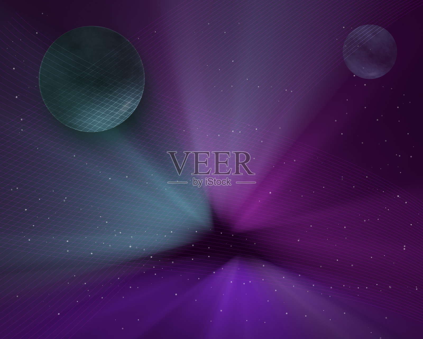 宇宙的北极光照片摄影图片