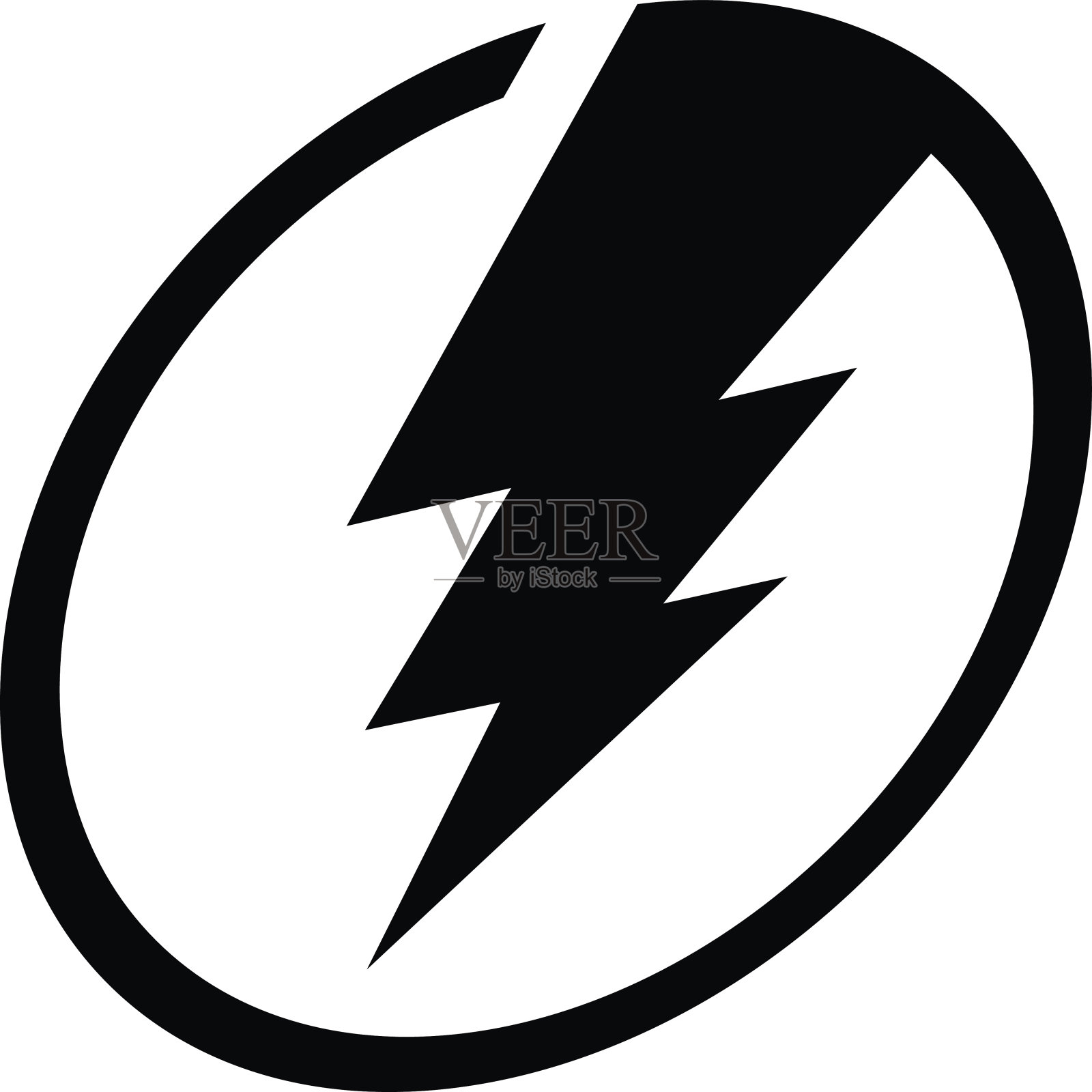 闪电设计元素图片