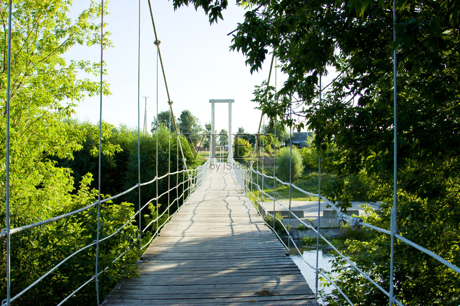 悬桥照片摄影图片