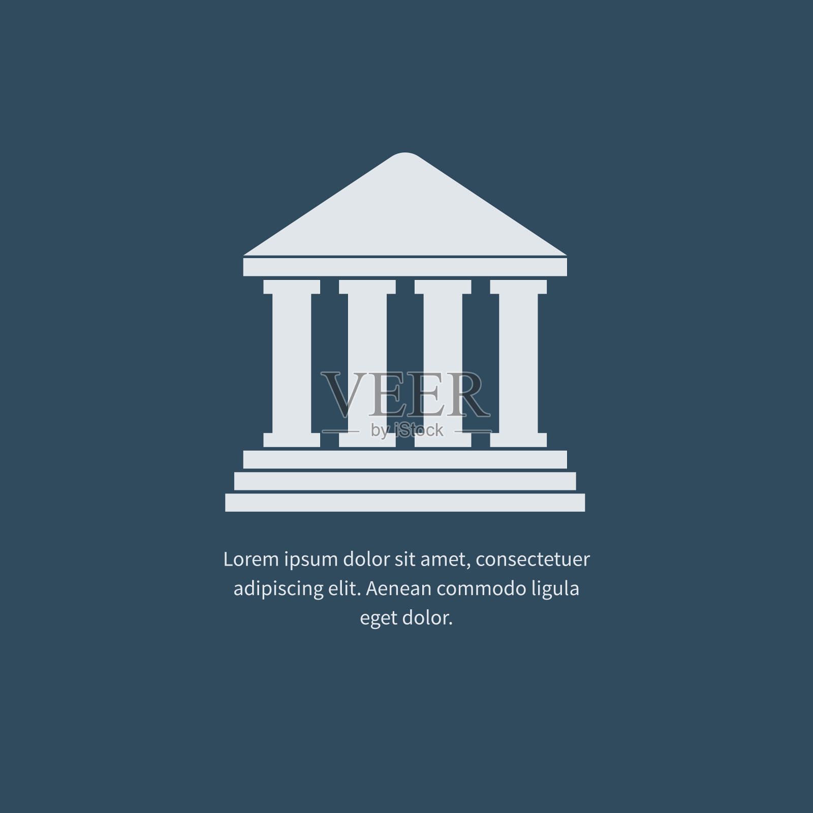 大学图标说明插画图片素材