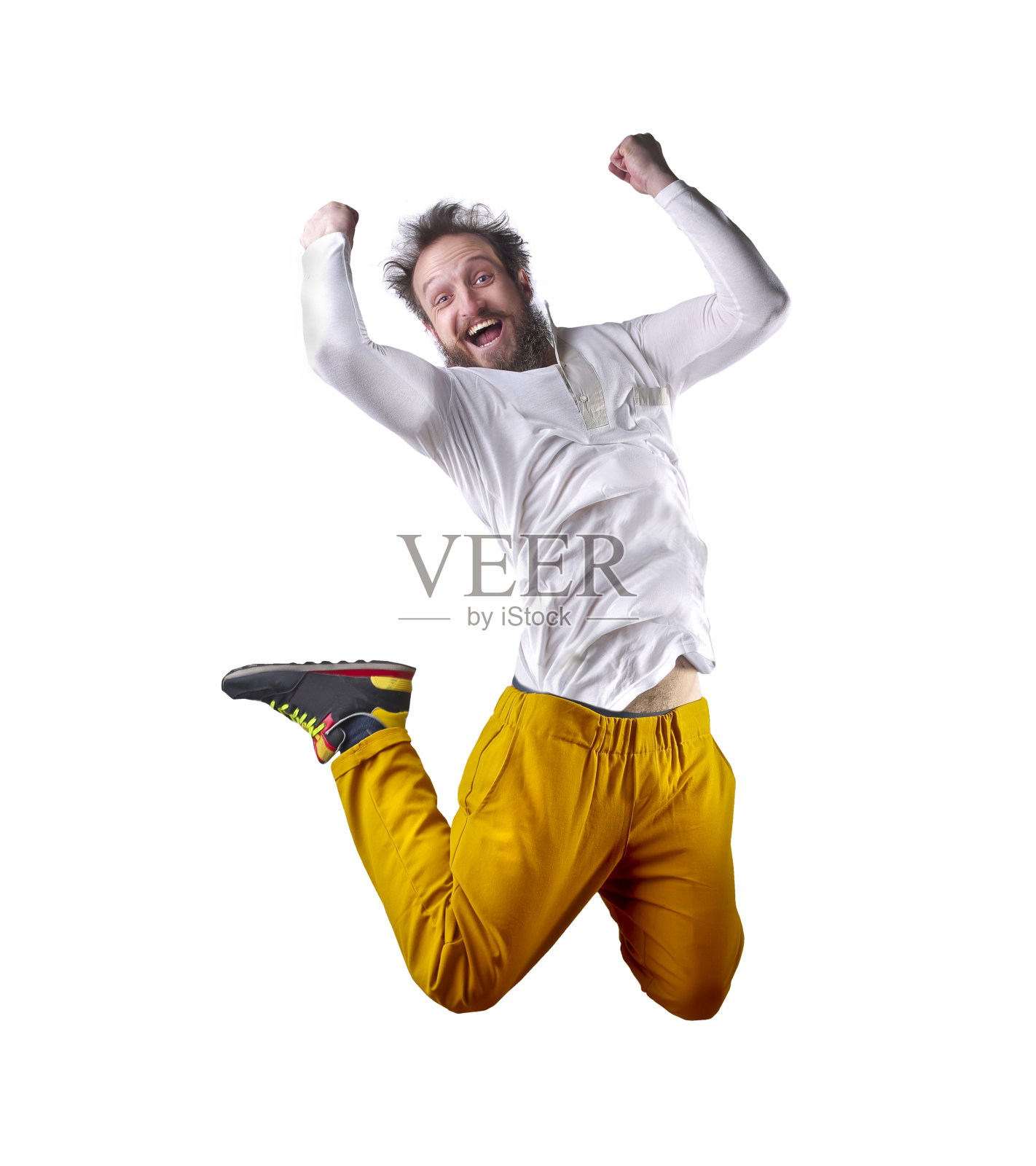 快乐的人跳照片摄影图片