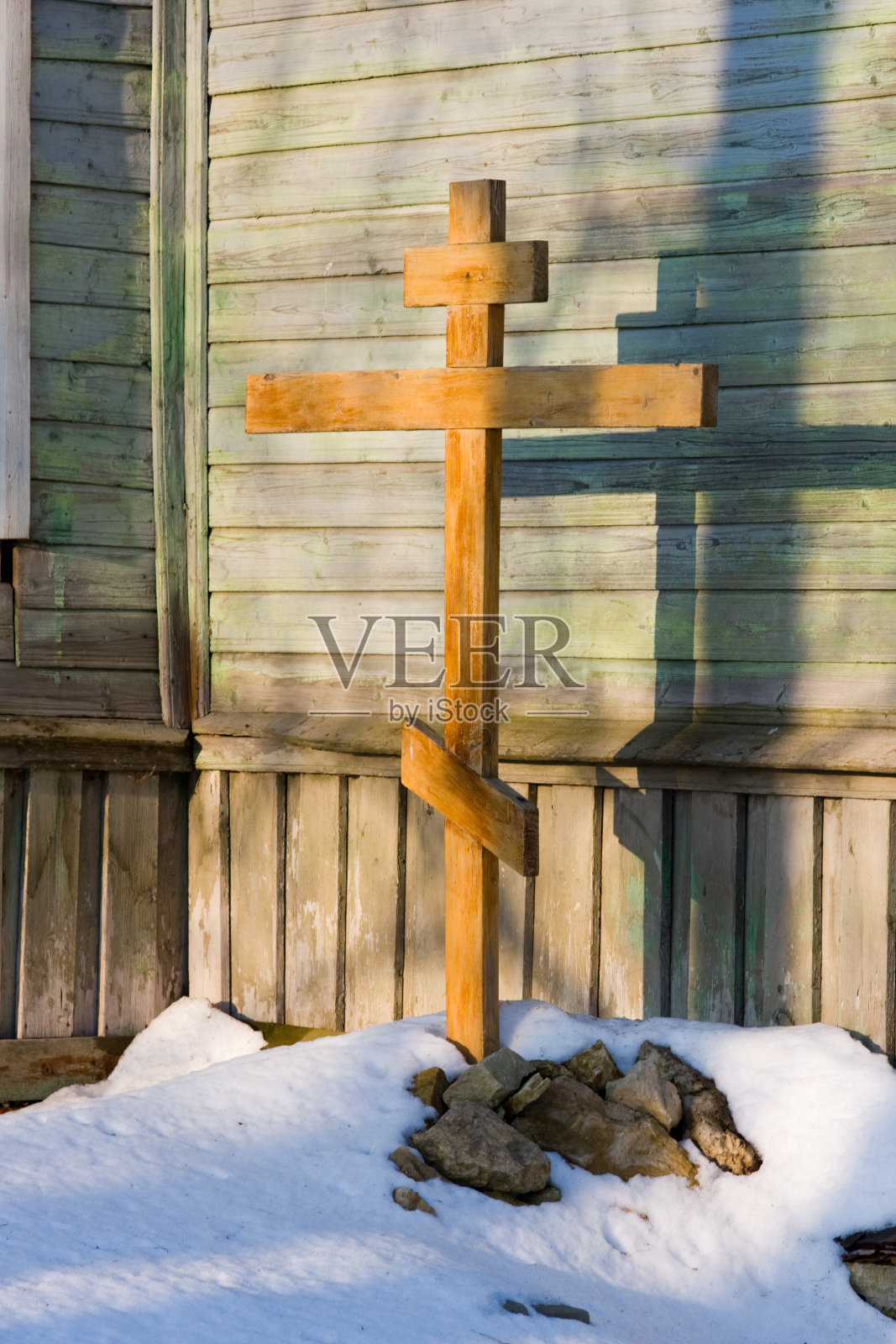 木十字架照片摄影图片
