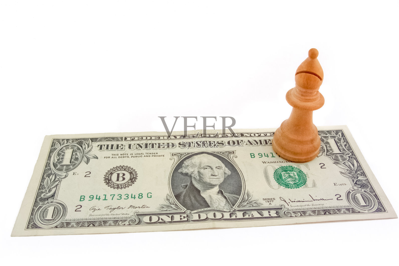 国际象棋和美元照片摄影图片