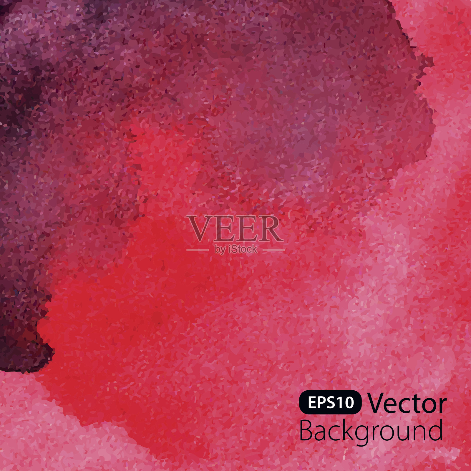 抽象的红色水彩背景插画图片素材