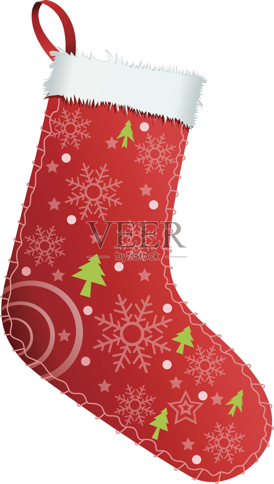 圣诞袜插画图片素材