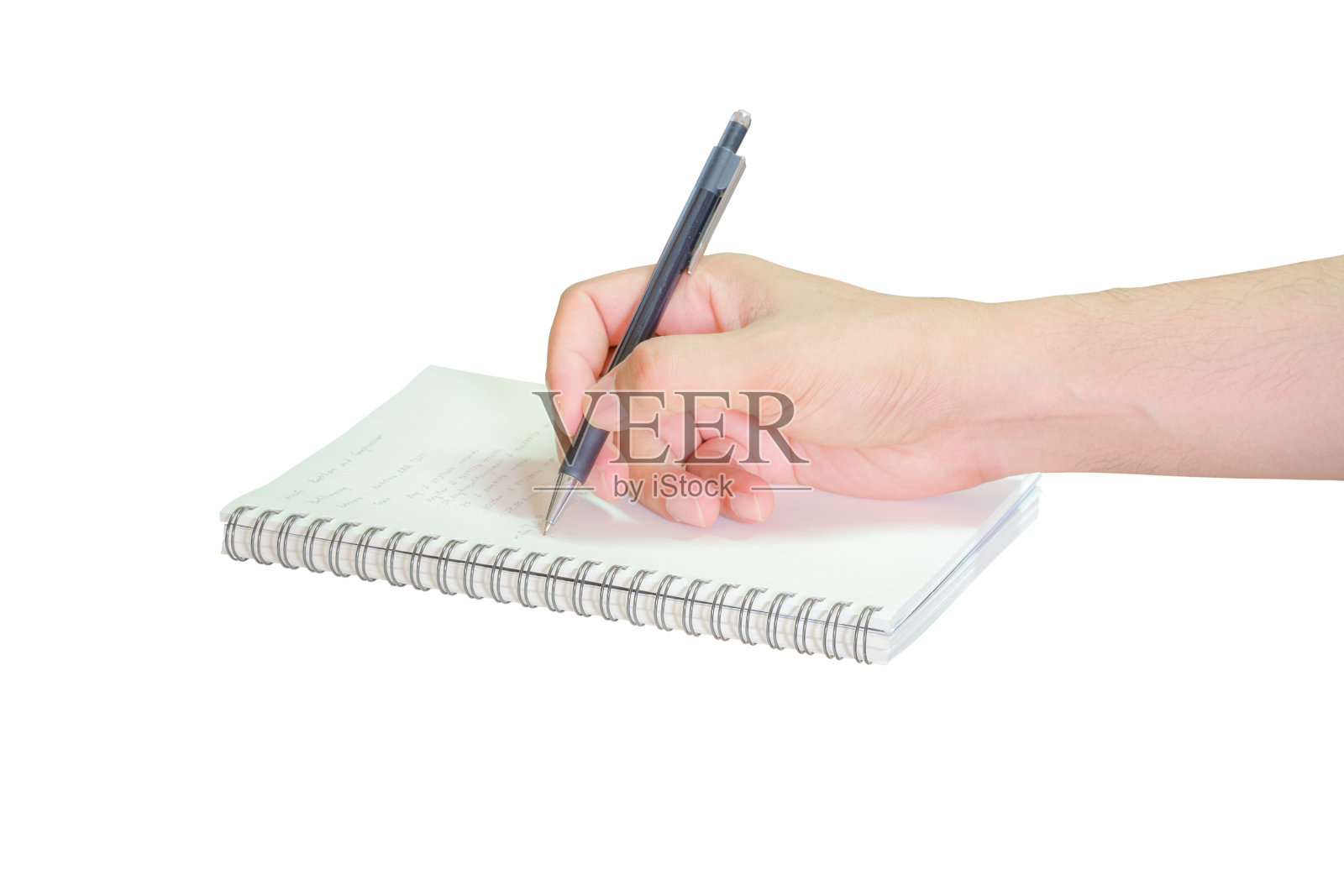 用钢笔在纸上手写照片摄影图片