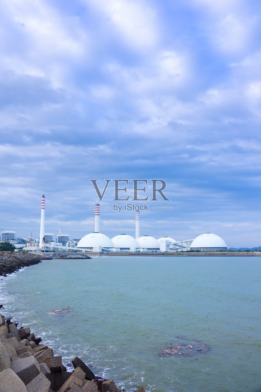 漳州龙海后石电厂照片摄影图片