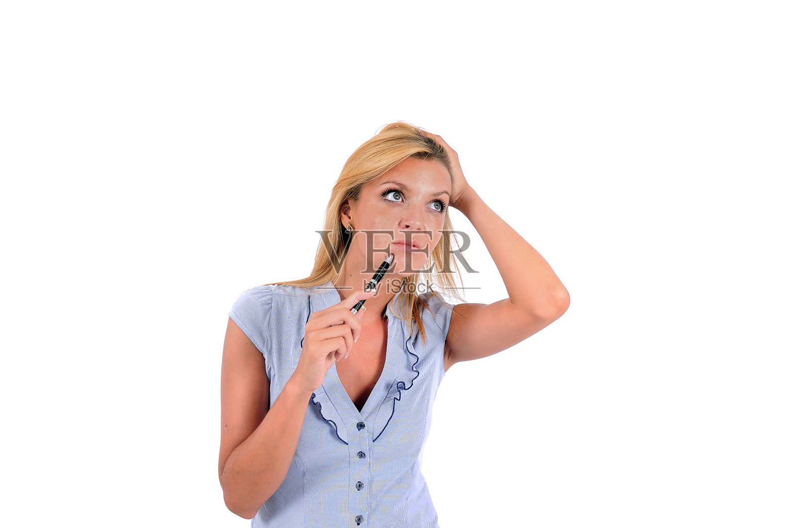 孤立的商业女性照片摄影图片